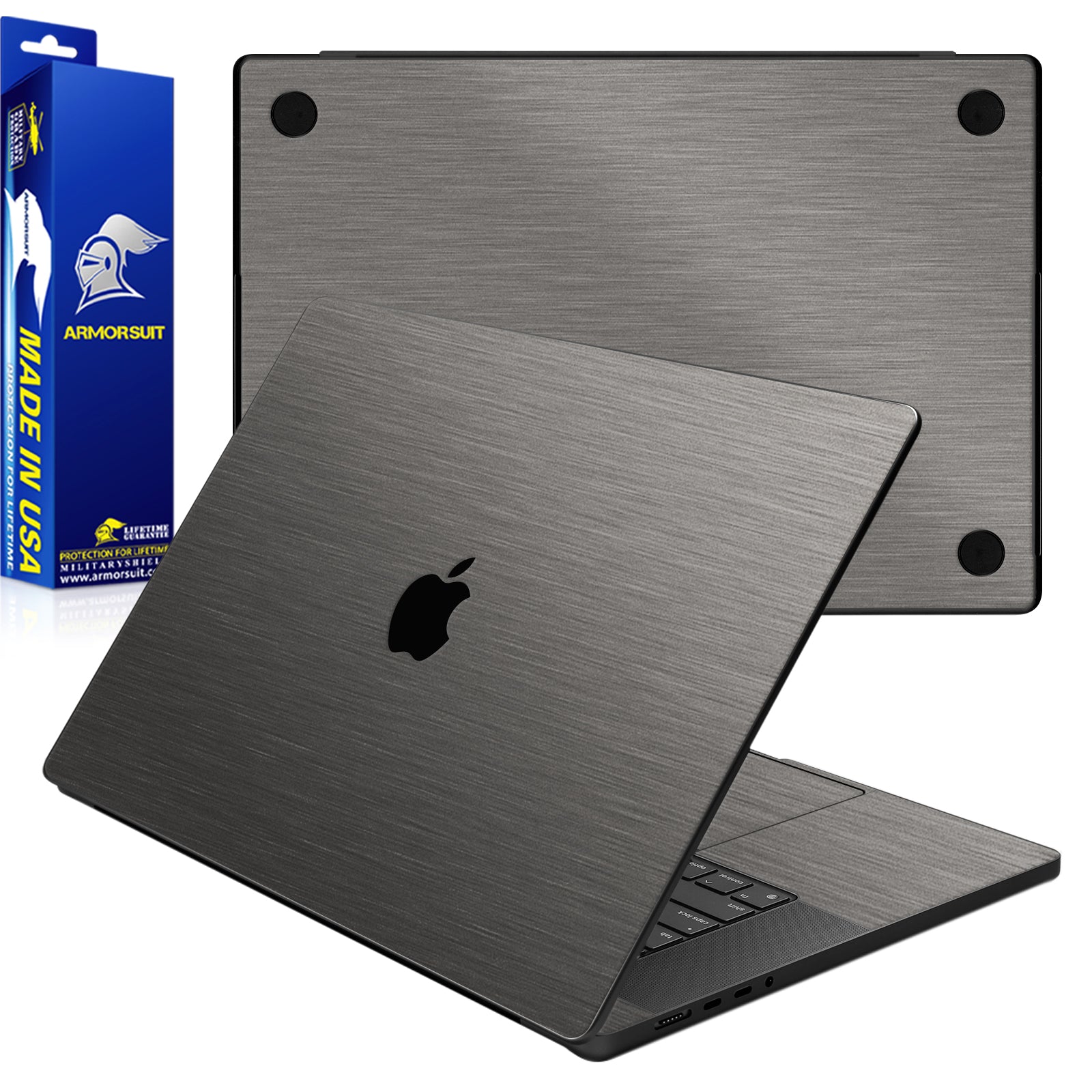 [2 Pack] Armorsuit MilitaryShield Skin Wrap Film for Macbook Pro M4 (16 Inch, 2024)
