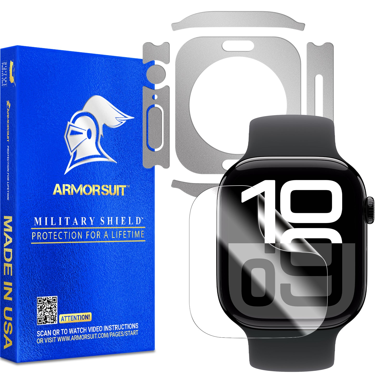 Bodyguardz Apple Watch Screen Protector BodyGuardz Apex™ Premium