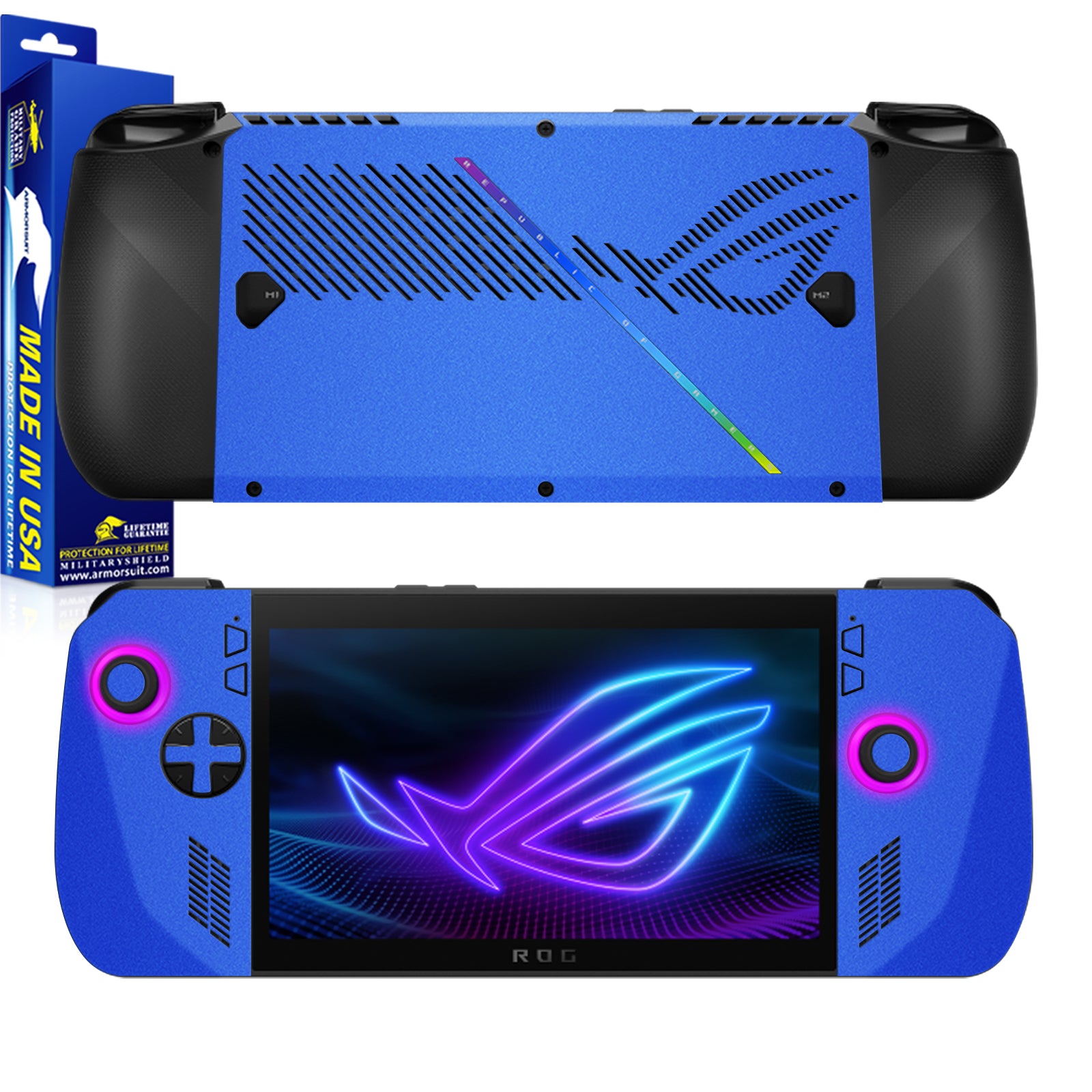 [2 Pack] ArmorSuit MilitaryShield Vinyl Skin Wrap for ASUS ROG Ally X (2024)