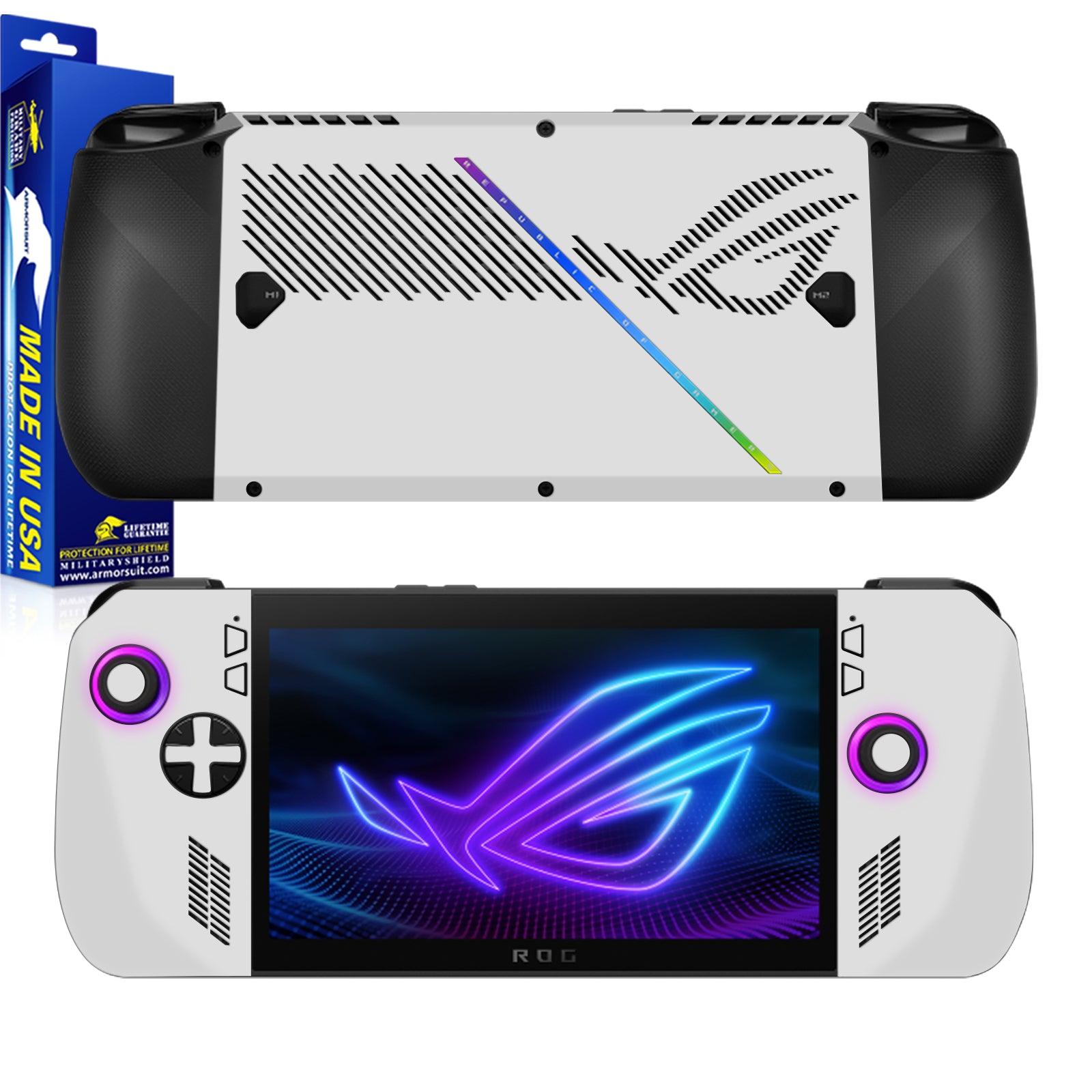 [2 Pack] ArmorSuit MilitaryShield Vinyl Skin Wrap for ASUS ROG Ally X (2024)