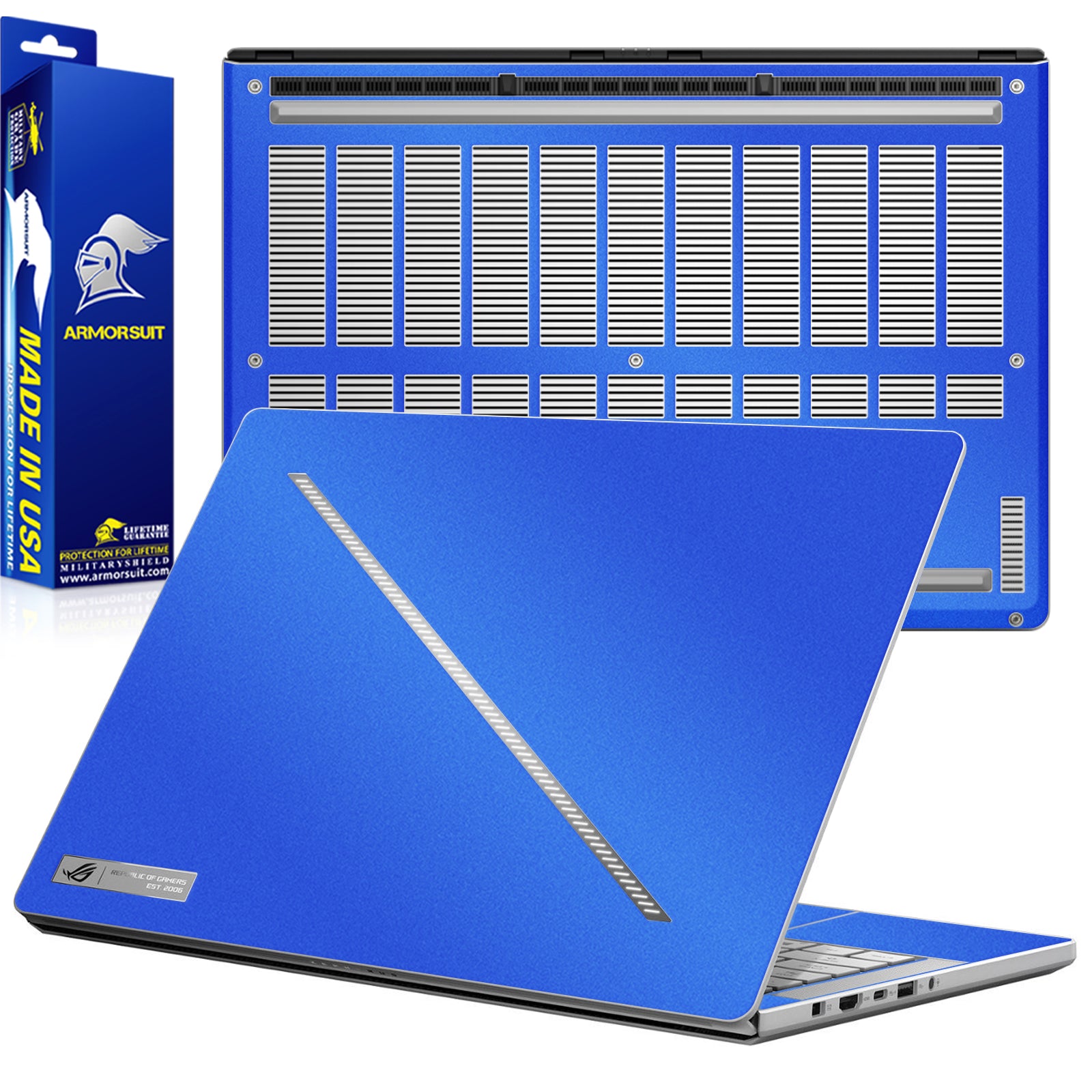 [2 Pack] Armorsuit MilitaryShield Vinyl Skin Wrap Film for Asus Zephyrus G14 (2024)