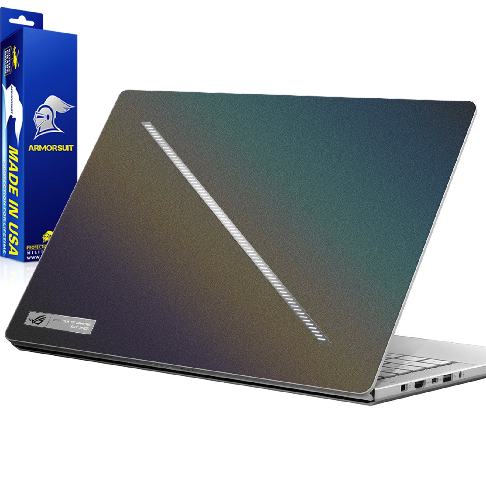 [2 Pack] Armorsuit MilitaryShield Vinyl Skin Wrap Film for Asus Zephyrus G14 (2024)