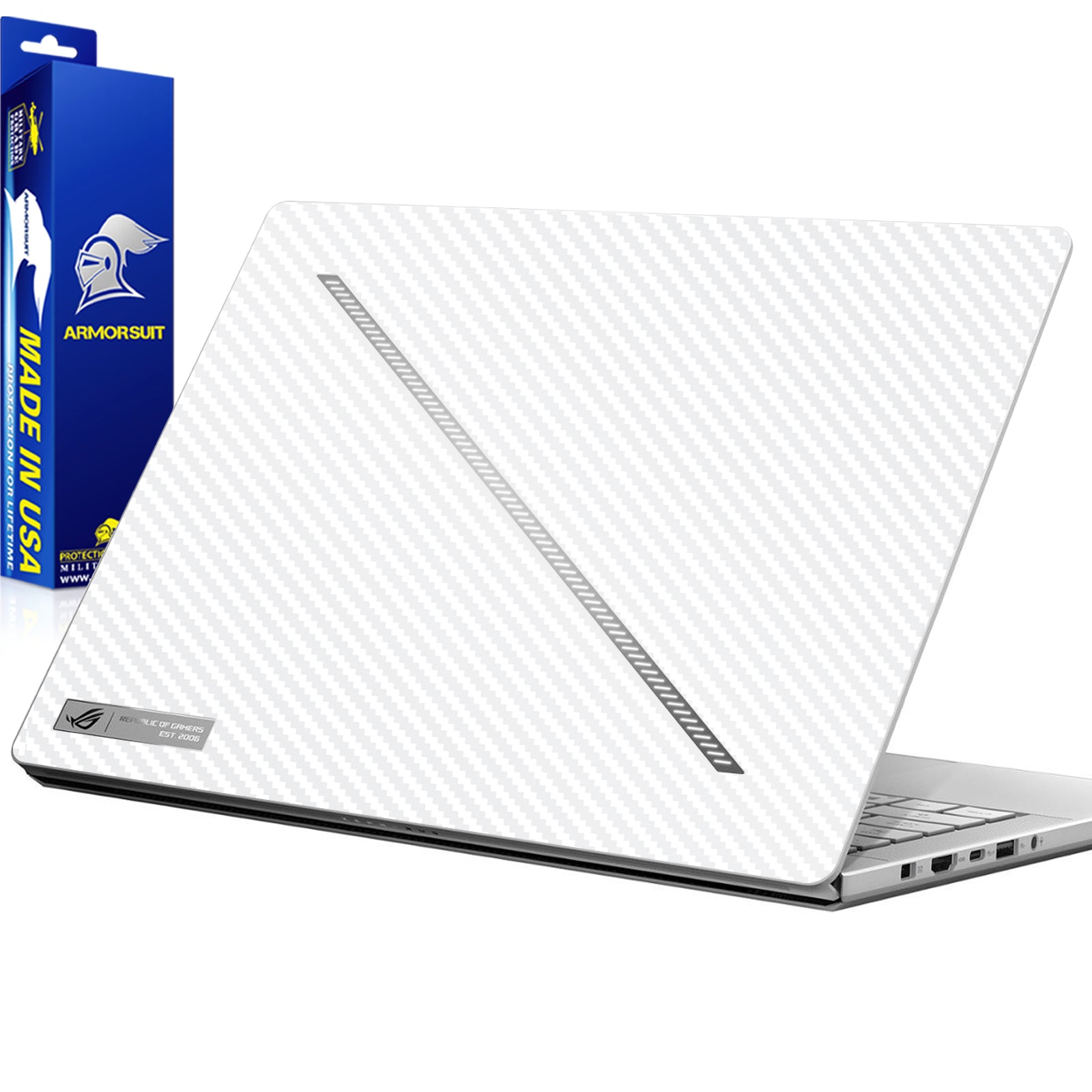 [2 Pack] Armorsuit MilitaryShield Vinyl Skin Wrap Film for Asus Zephyrus G14 (2024)