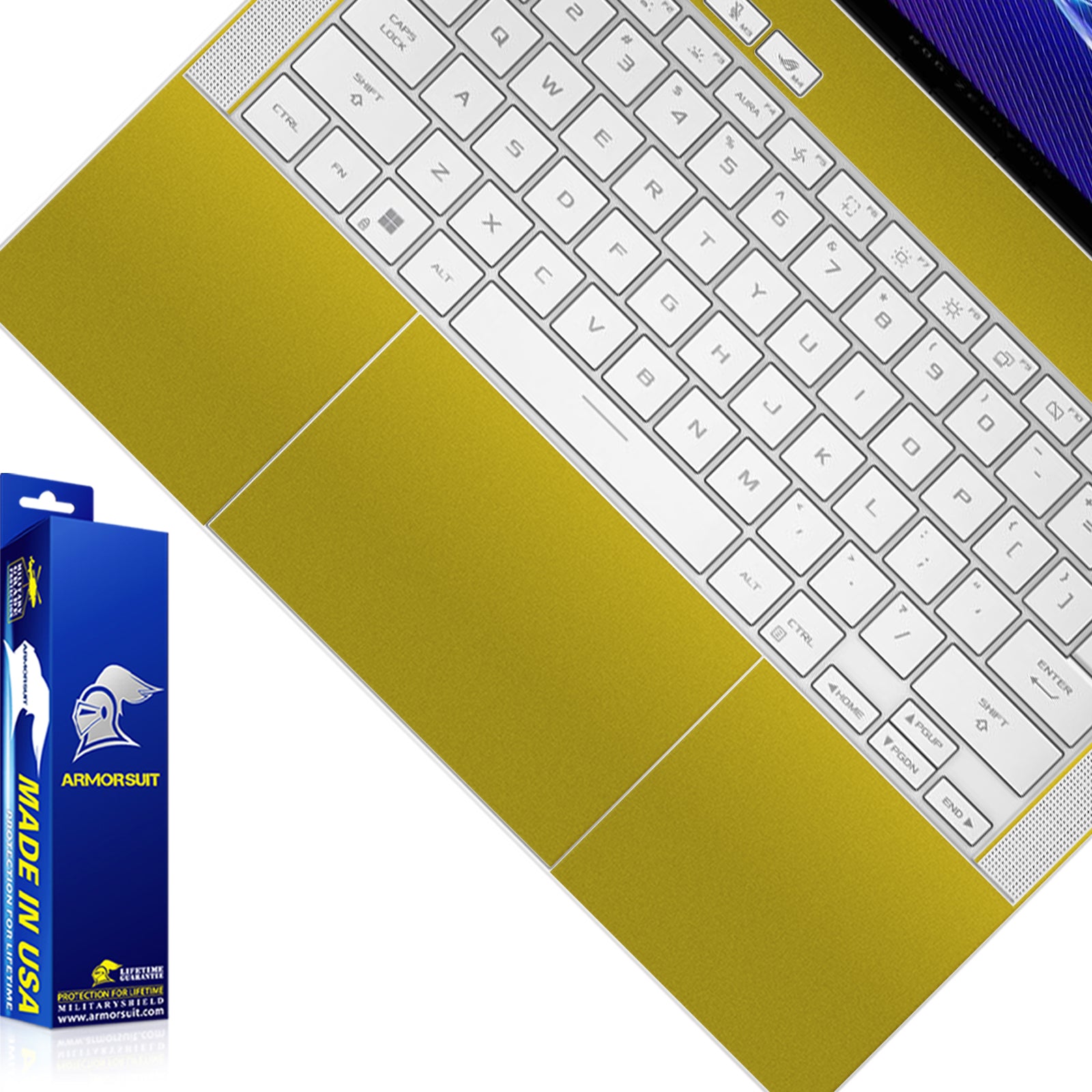 [2 Pack] Armorsuit MilitaryShield Vinyl Skin Wrap Film for Asus Zephyrus G14 (2024)