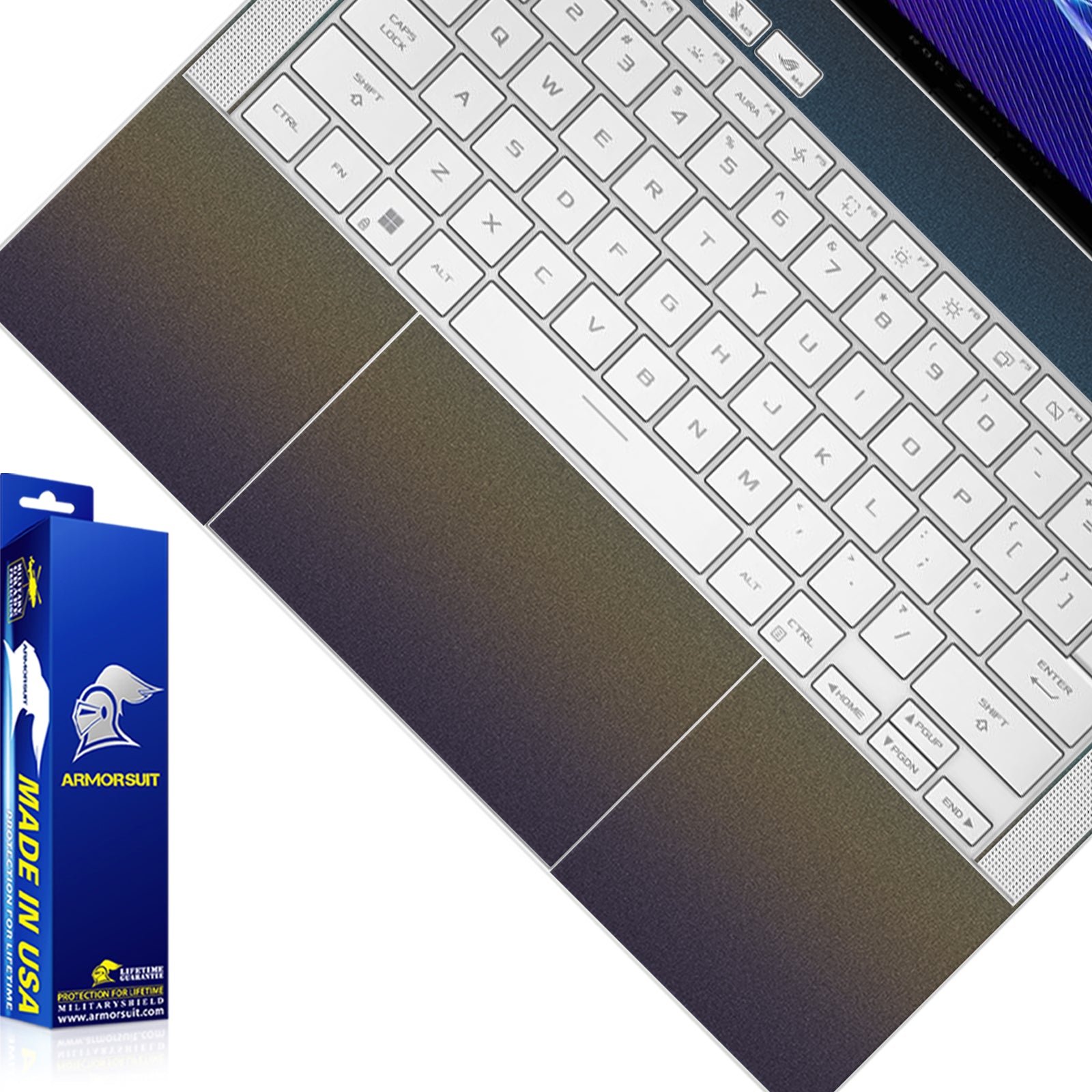 [2 Pack] Armorsuit MilitaryShield Vinyl Skin Wrap Film for Asus Zephyrus G14 (2024)
