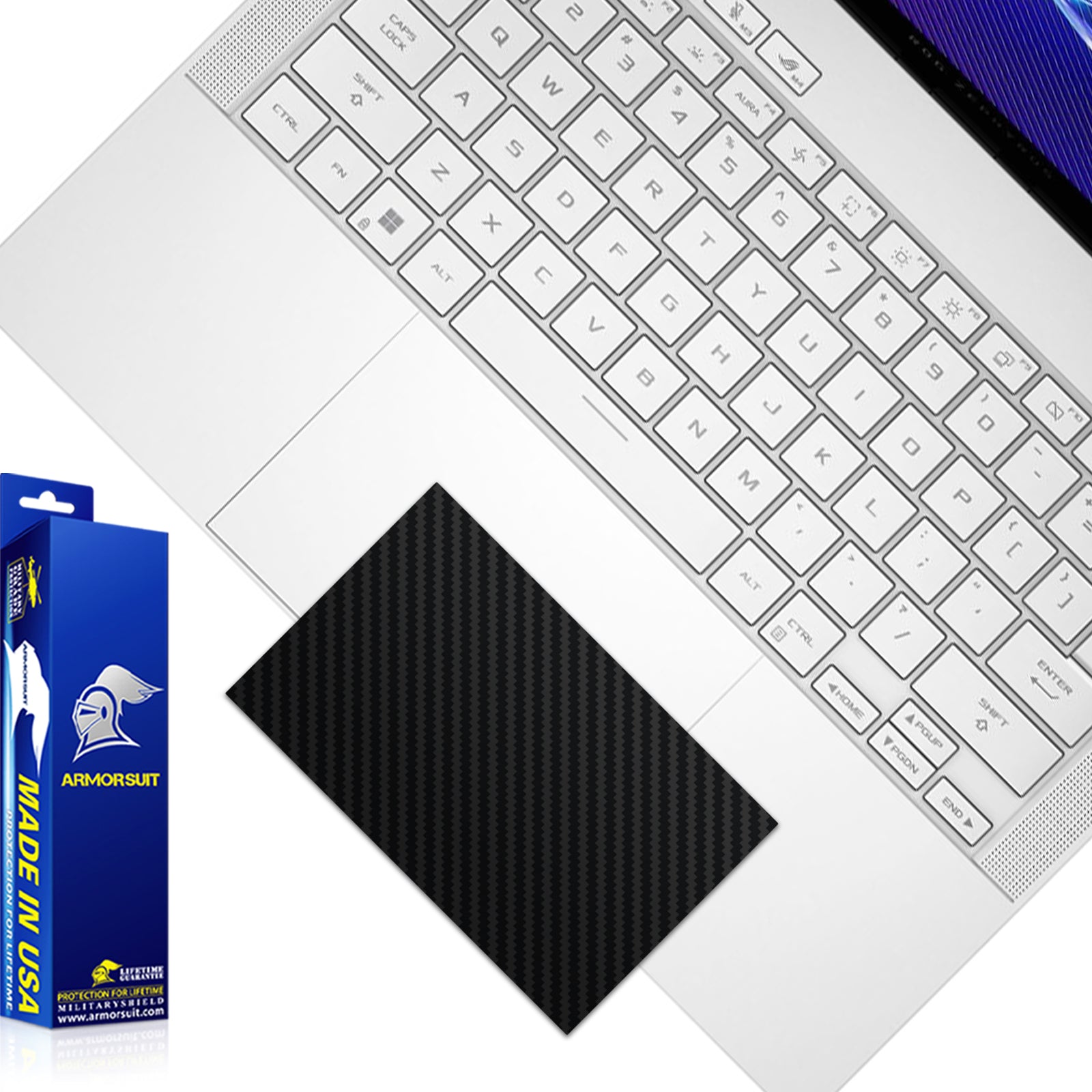 [2 Pack] Armorsuit MilitaryShield Vinyl Skin Wrap Film for Asus Zephyrus G14 (2024)