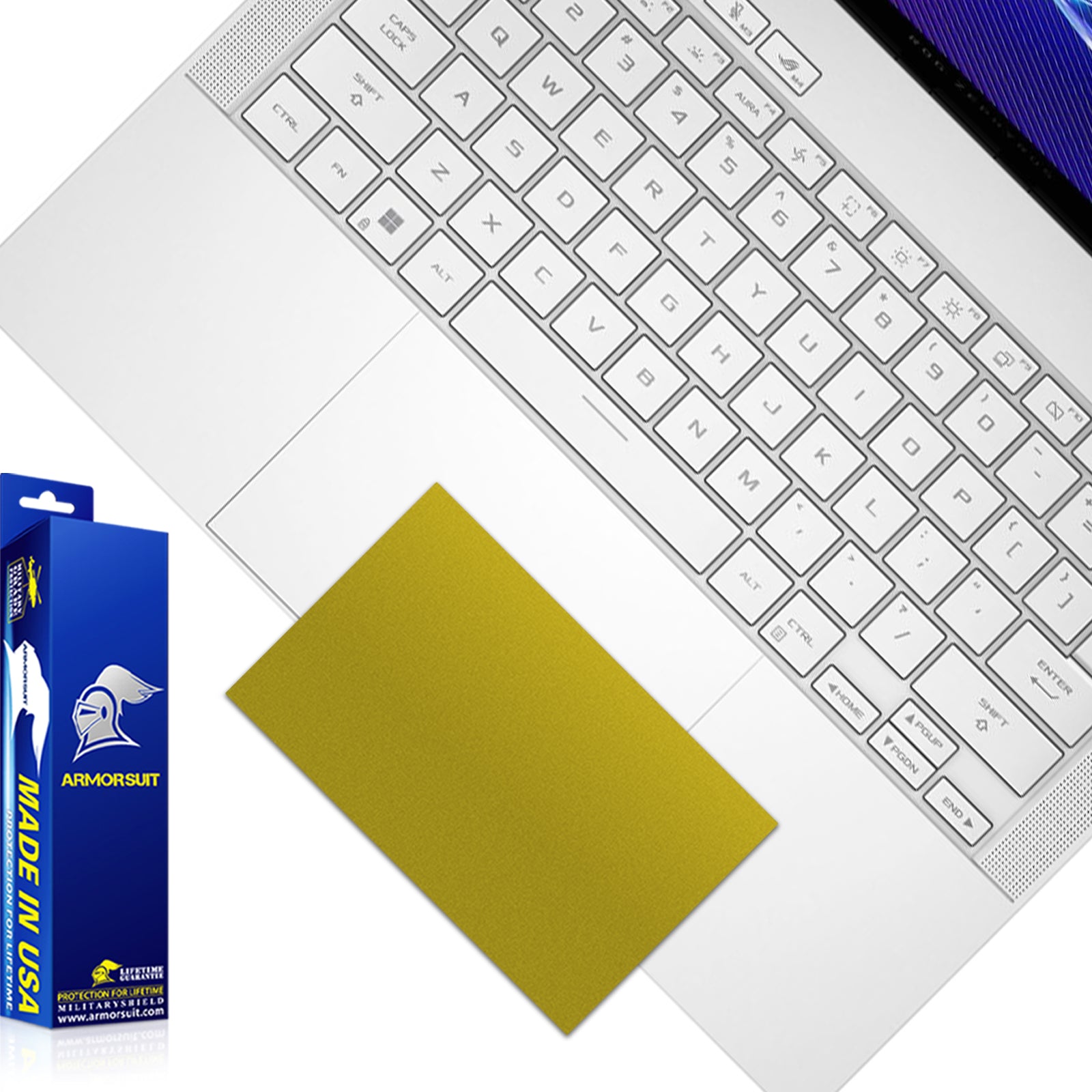 [2 Pack] Armorsuit MilitaryShield Vinyl Skin Wrap Film for Asus Zephyrus G14 (2024)