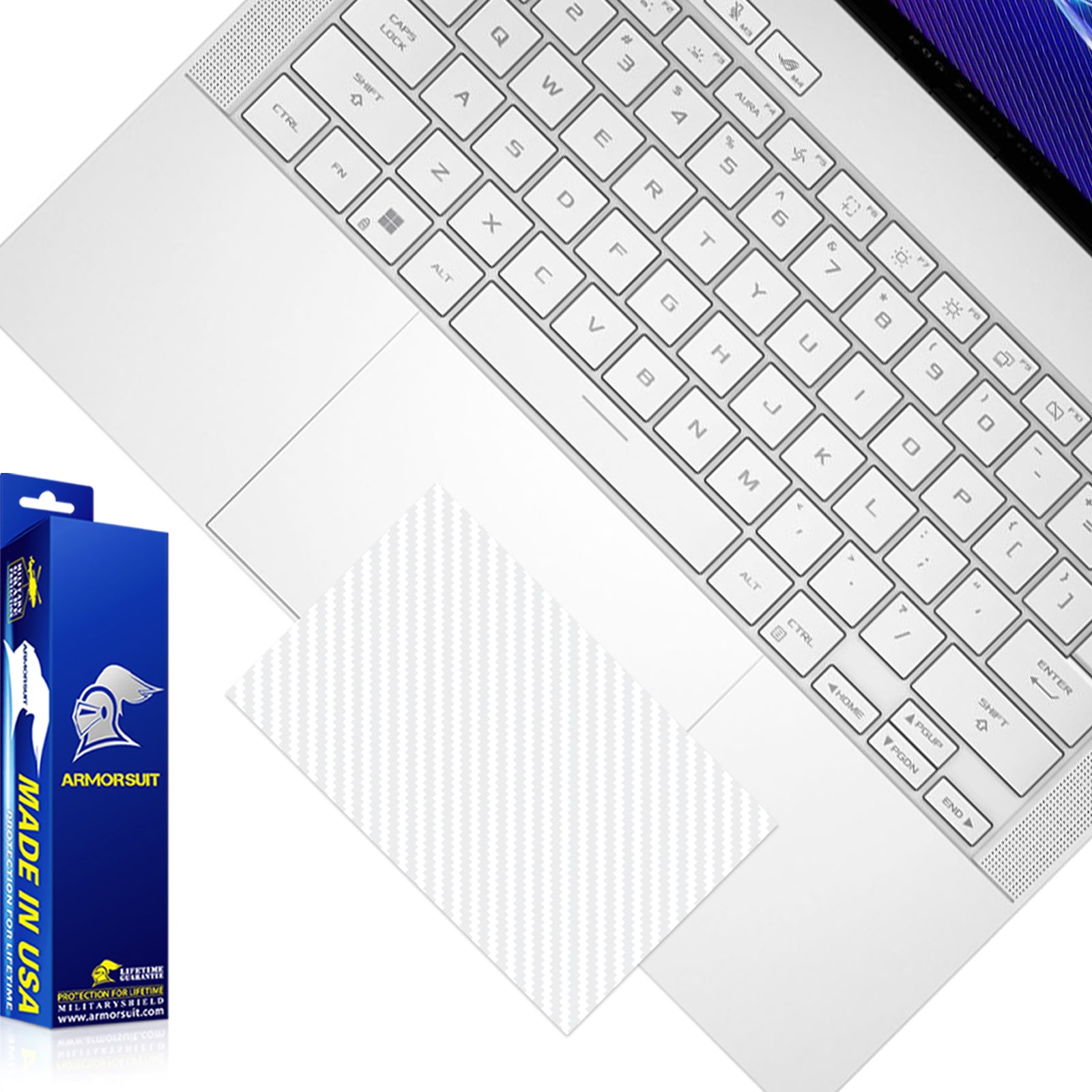 [2 Pack] Armorsuit MilitaryShield Vinyl Skin Wrap Film for Asus Zephyrus G14 (2024)