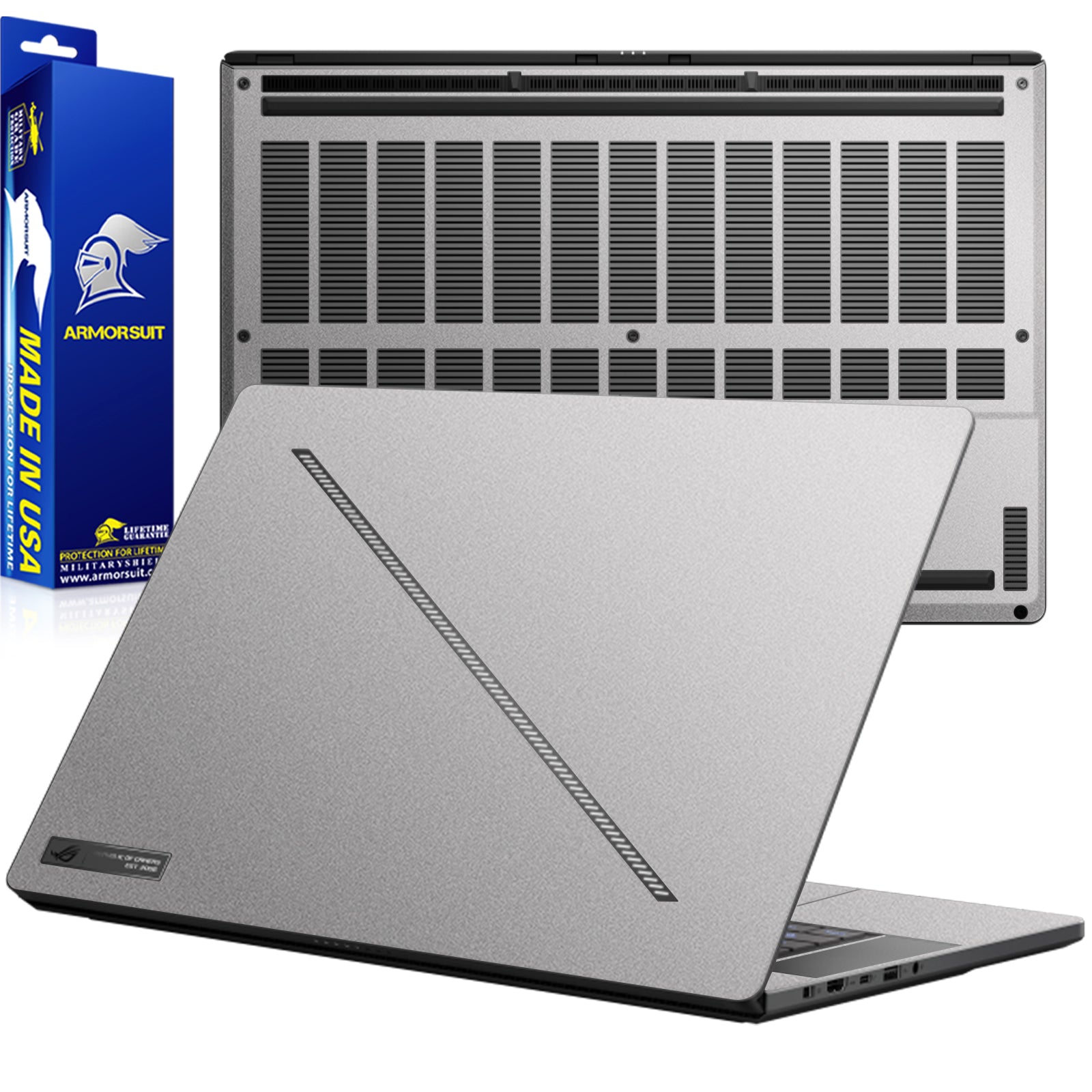[2 Pack] Armorsuit MilitaryShield Vinyl Skin Wrap Film for Asus Zephyrus G16 (2024)