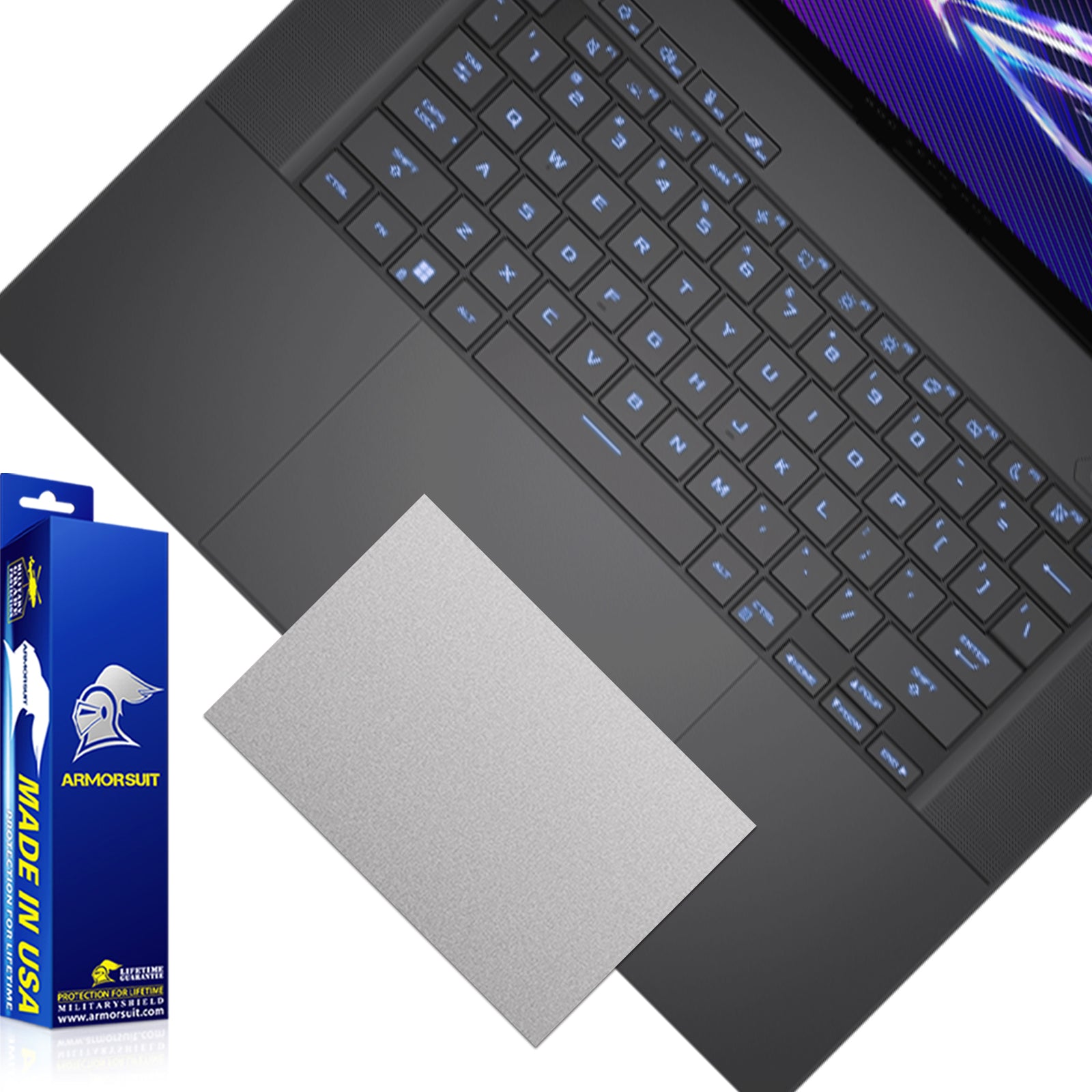 [2 Pack] Armorsuit MilitaryShield Vinyl Skin Wrap Film for Asus Zephyrus G16 (2024)