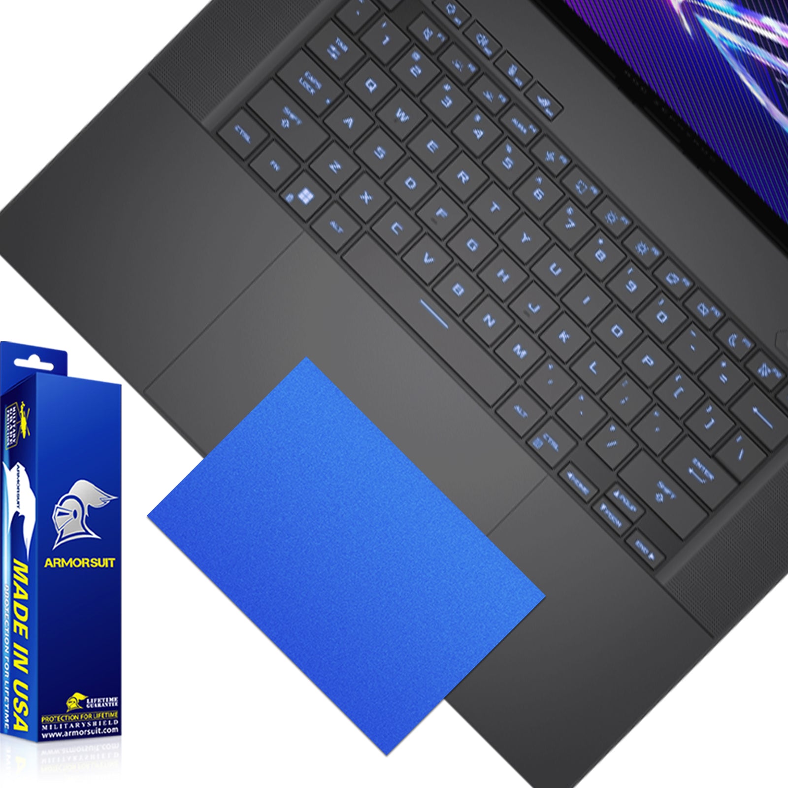[2 Pack] Armorsuit MilitaryShield Vinyl Skin Wrap Film for Asus Zephyrus G16 (2024)