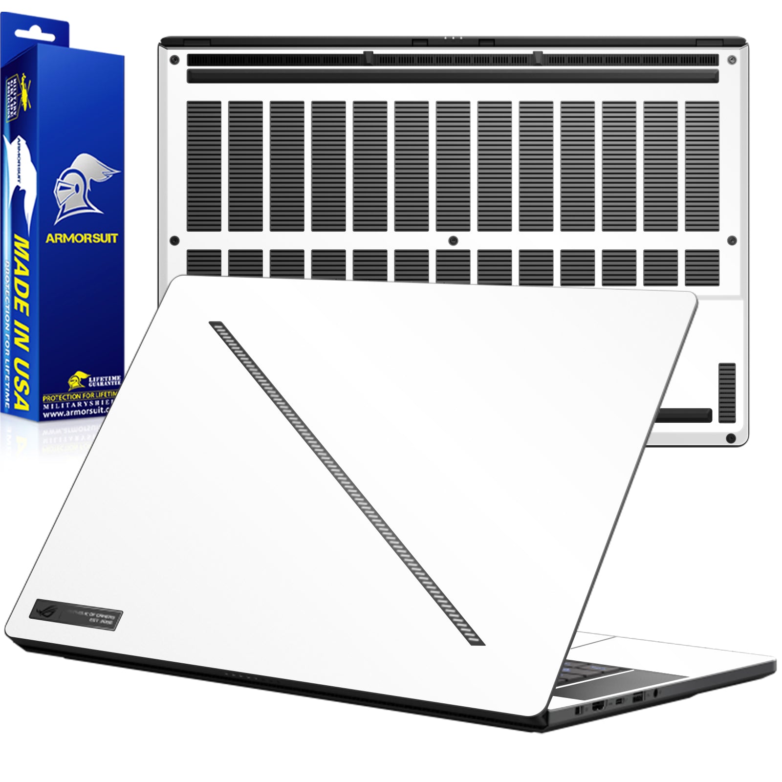 [2 Pack] Armorsuit MilitaryShield Vinyl Skin Wrap Film for Asus Zephyrus G16 (2024)
