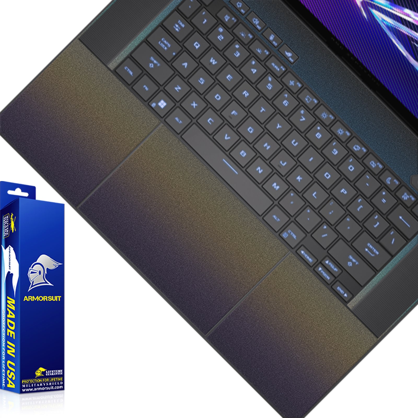 [2 Pack] Armorsuit MilitaryShield Vinyl Skin Wrap Film for Asus Zephyrus G16 (2024)