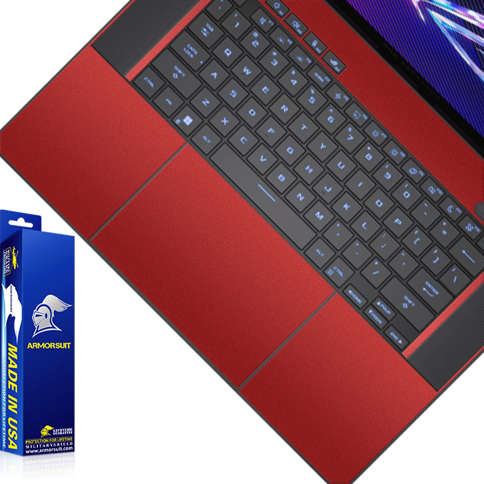 [2 Pack] Armorsuit MilitaryShield Vinyl Skin Wrap Film for Asus Zephyrus G16 (2024)