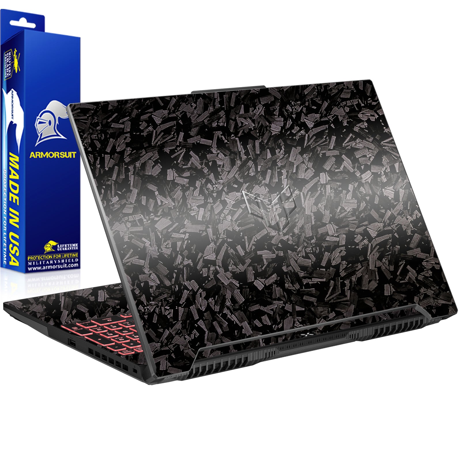 [2 Pack] Armorsuit MilitaryShield Vinyl Skin Wrap Film for Asus TUF Gaming A16 (2024) [NOT FOR FA608]