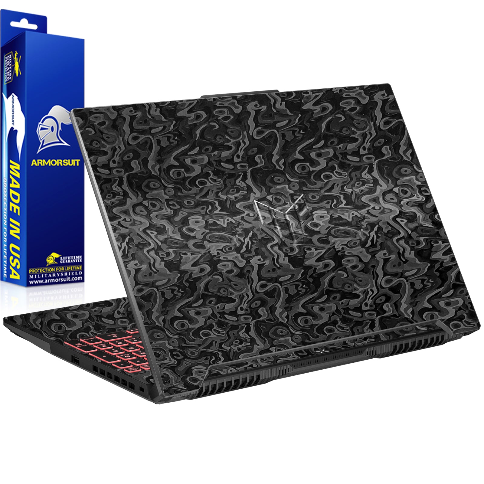 [2 Pack] Armorsuit MilitaryShield Vinyl Skin Wrap Film for Asus TUF Gaming A16 (2024) [NOT FOR FA608]