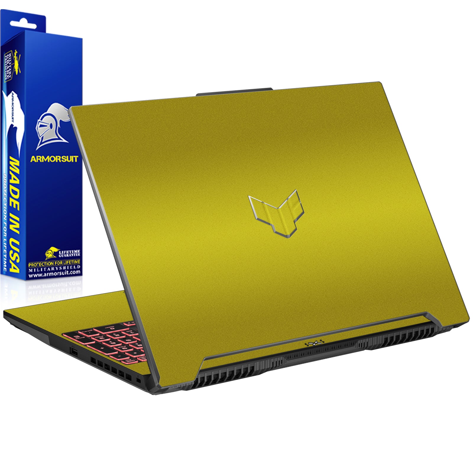 [2 Pack] Armorsuit MilitaryShield Vinyl Skin Wrap Film for Asus TUF Gaming A16 (2024) [NOT FOR FA608]