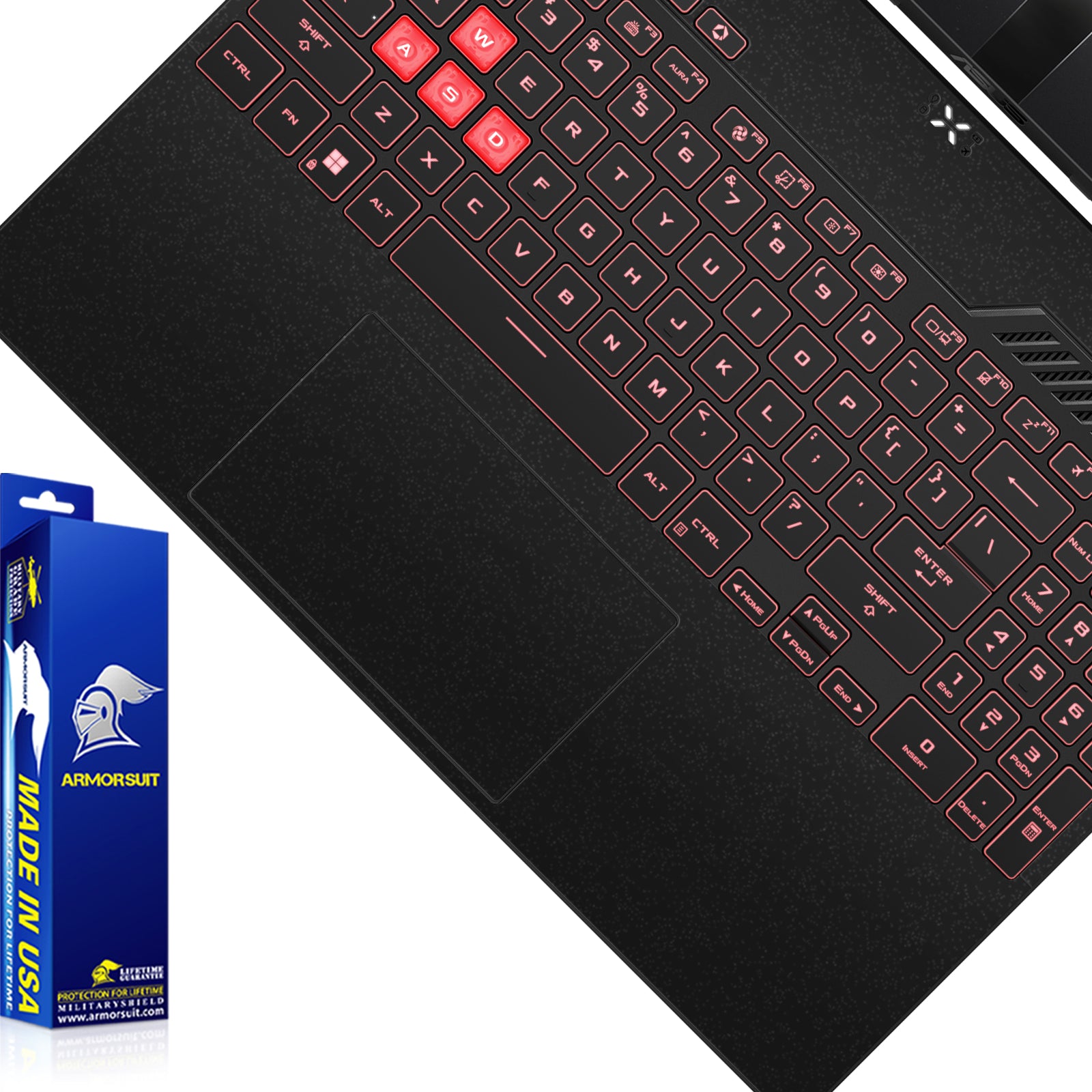 [2 Pack] Armorsuit MilitaryShield Vinyl Skin Wrap Film for Asus TUF Gaming A16 (2024) [NOT FOR FA608]