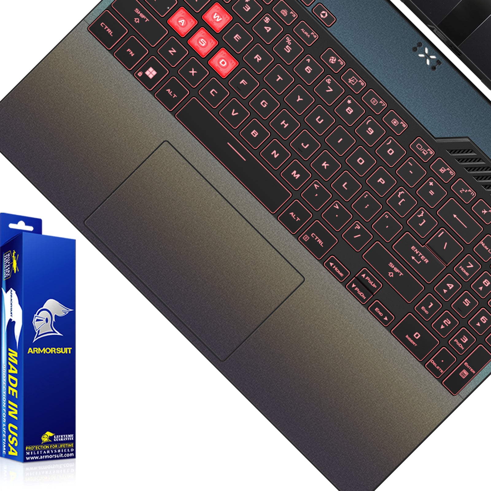 [2 Pack] Armorsuit MilitaryShield Vinyl Skin Wrap Film for Asus TUF Gaming A16 (2024) [NOT FOR FA608]