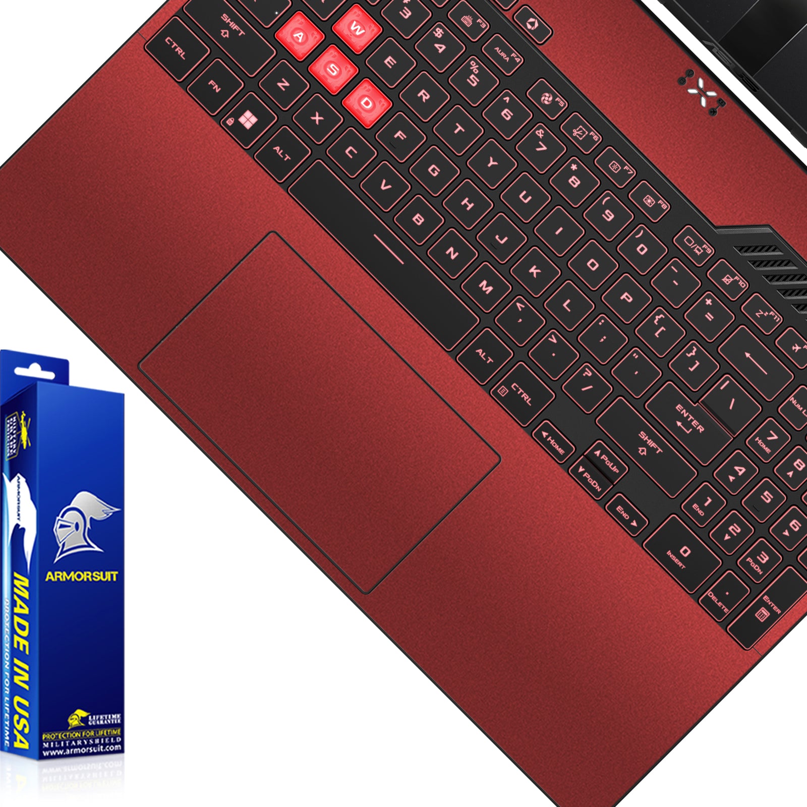 [2 Pack] Armorsuit MilitaryShield Vinyl Skin Wrap Film for Asus TUF Gaming A16 (2024) [NOT FOR FA608]