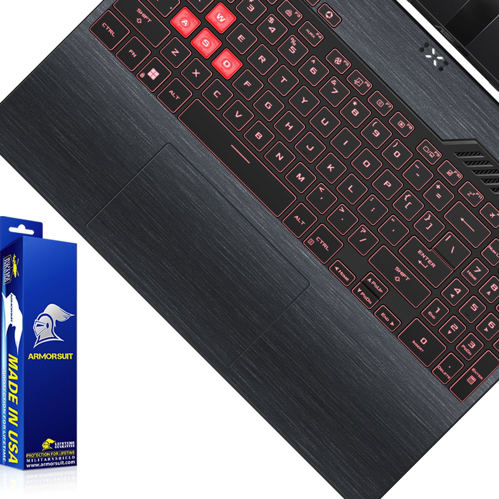 [2 Pack] Armorsuit MilitaryShield Vinyl Skin Wrap Film for Asus TUF Gaming A16 (2024) [NOT FOR FA608]
