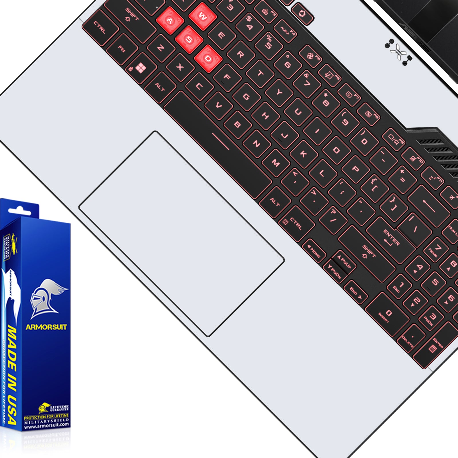 [2 Pack] Armorsuit MilitaryShield Vinyl Skin Wrap Film for Asus TUF Gaming A16 (2024) [NOT FOR FA608]