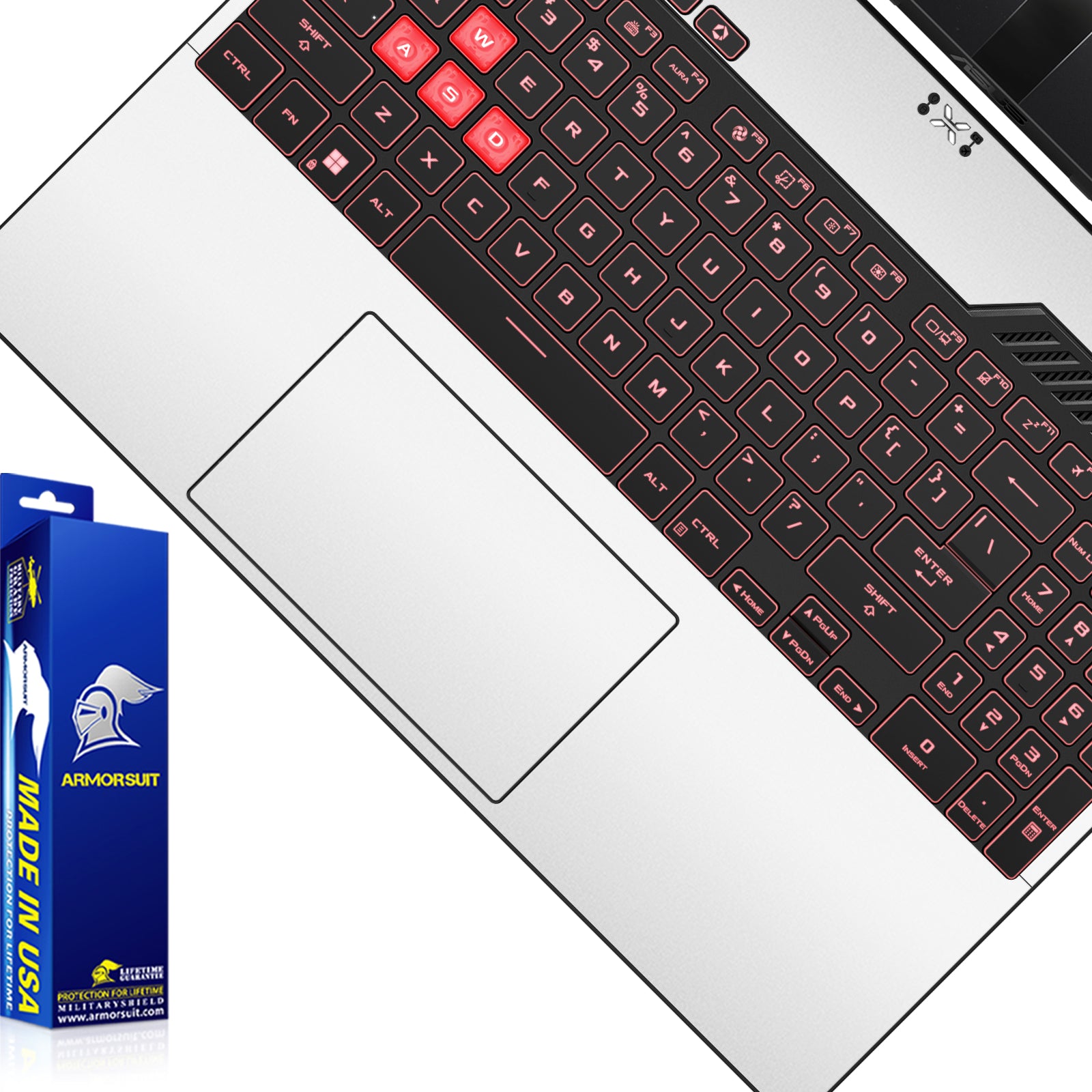 [2 Pack] Armorsuit MilitaryShield Vinyl Skin Wrap Film for Asus TUF Gaming A16 (2024) [NOT FOR FA608]