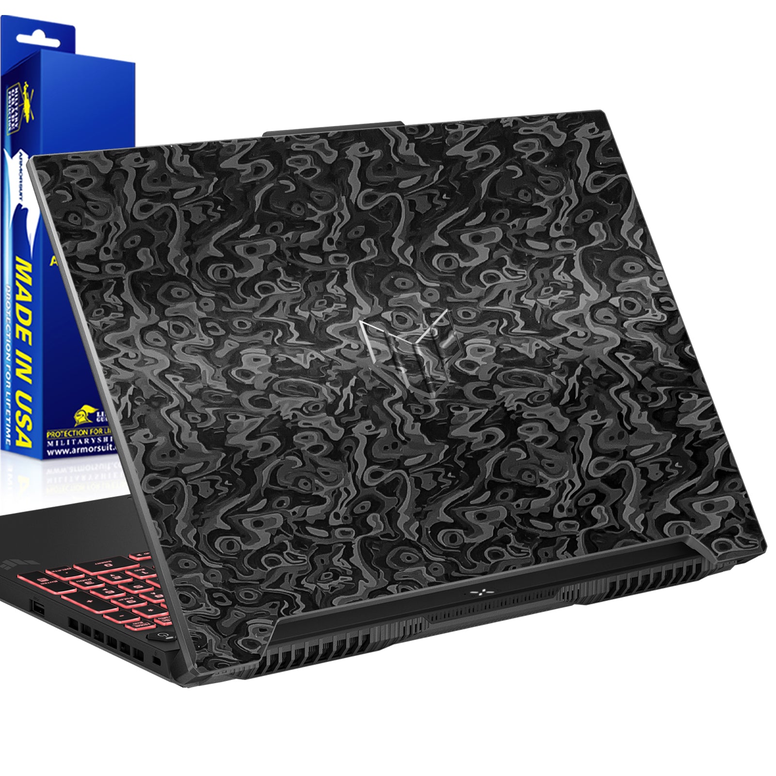 [2 Pack] Armorsuit MilitaryShield Vinyl Skin Wrap Film for Asus TUF Gaming A16 (2024) [NOT FOR FA608]