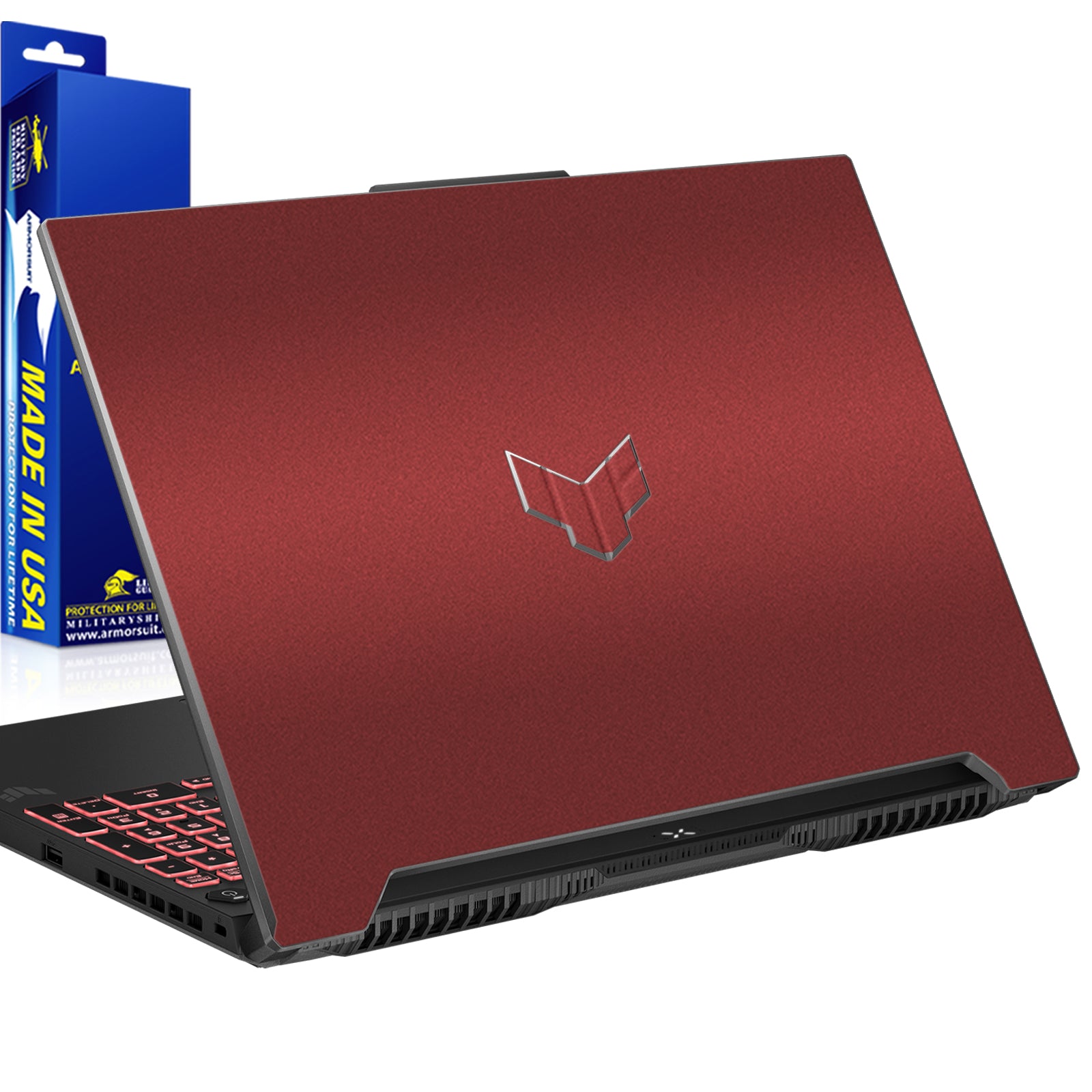[2 Pack] Armorsuit MilitaryShield Vinyl Skin Wrap Film for Asus TUF Gaming A16 (2024) [NOT FOR FA608]