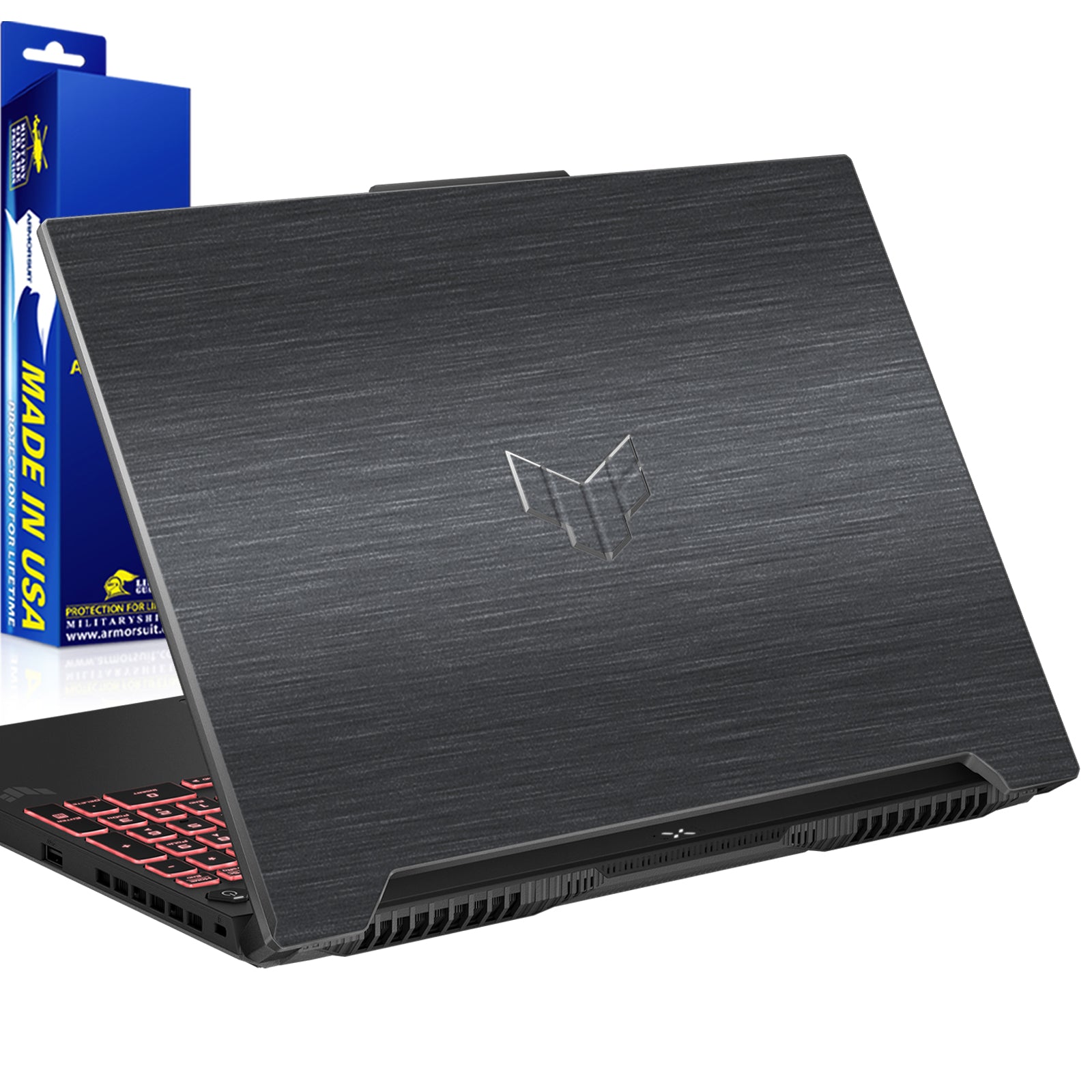 [2 Pack] Armorsuit MilitaryShield Vinyl Skin Wrap Film for Asus TUF Gaming A16 (2024) [NOT FOR FA608]