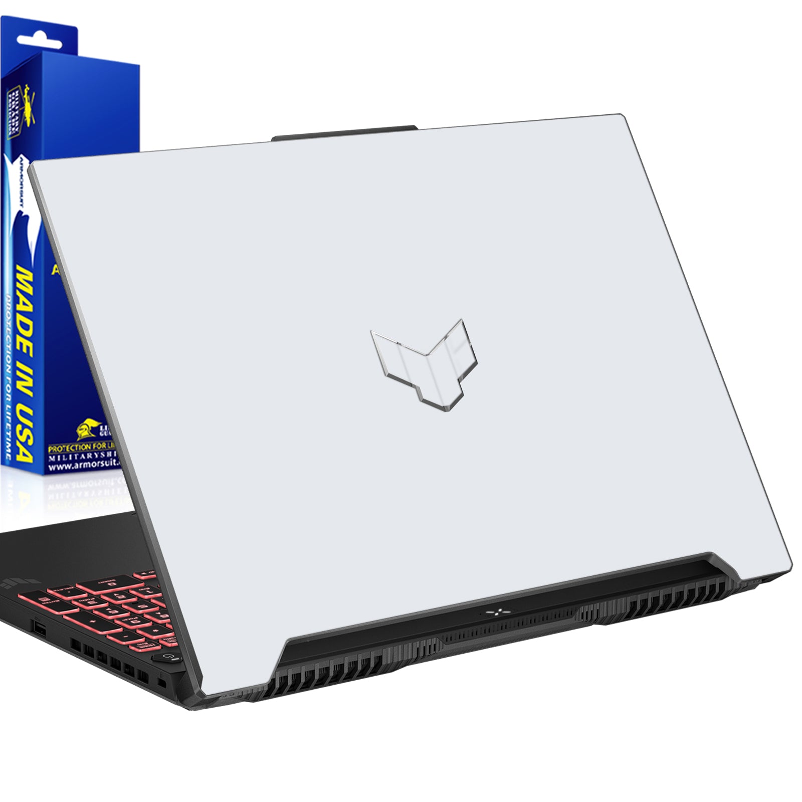 [2 Pack] Armorsuit MilitaryShield Vinyl Skin Wrap Film for Asus TUF Gaming A16 (2024) [NOT FOR FA608]