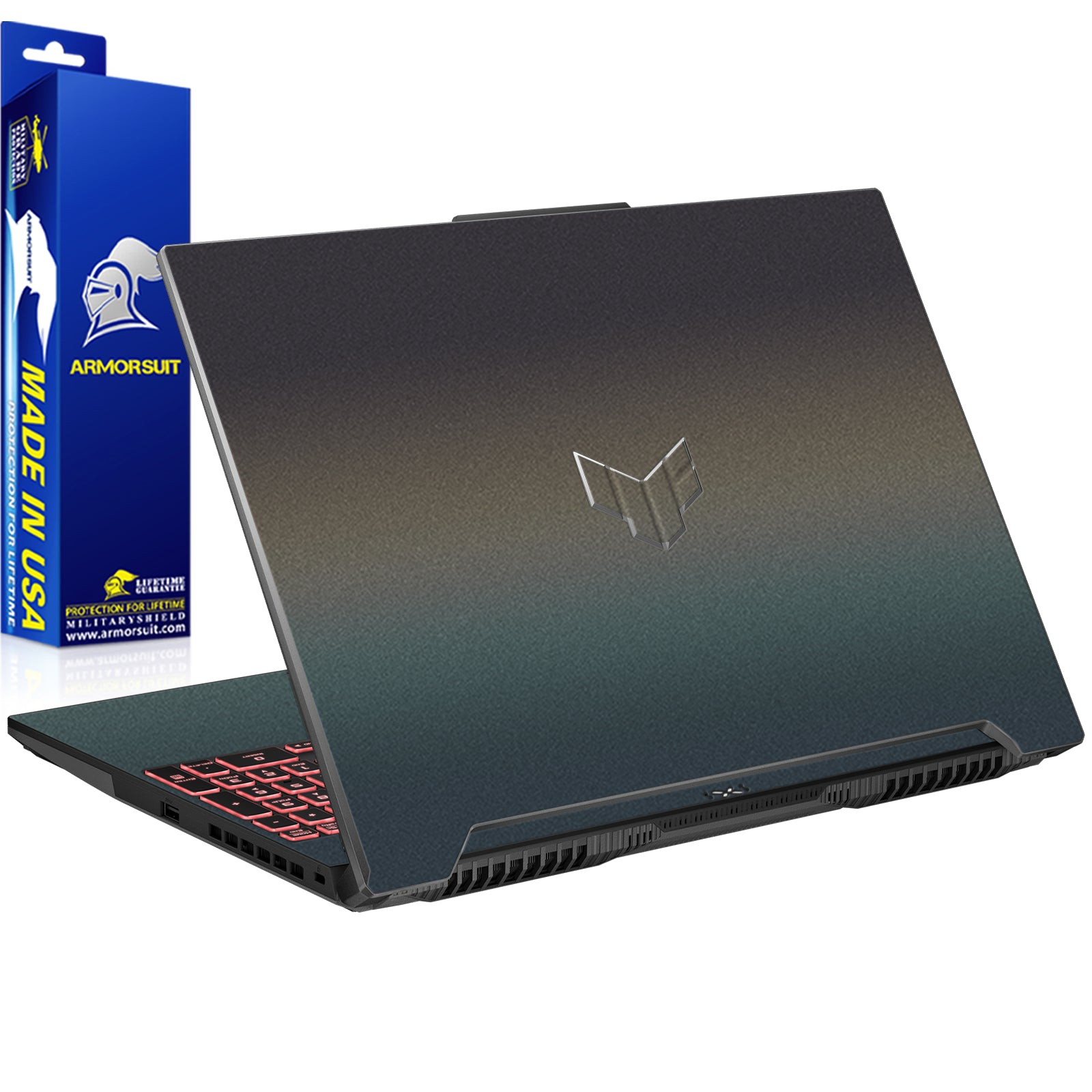 [2 Pack] Armorsuit MilitaryShield Vinyl Skin Wrap Film for Asus TUF Gaming A16 (2024) [NOT FOR FA608]