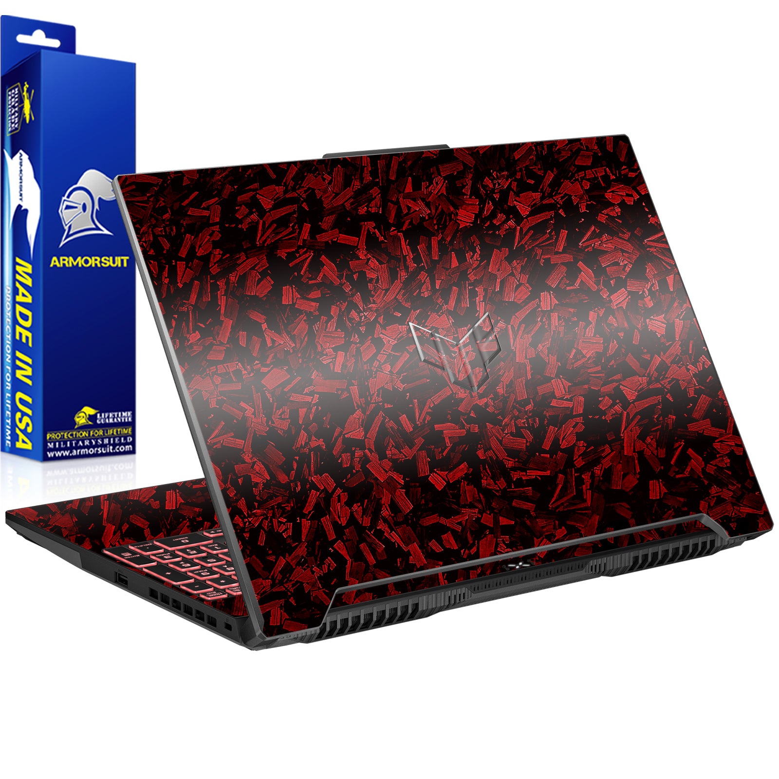 [2 Pack] Armorsuit MilitaryShield Vinyl Skin Wrap Film for Asus TUF Gaming A16 (2024) [NOT FOR FA608]
