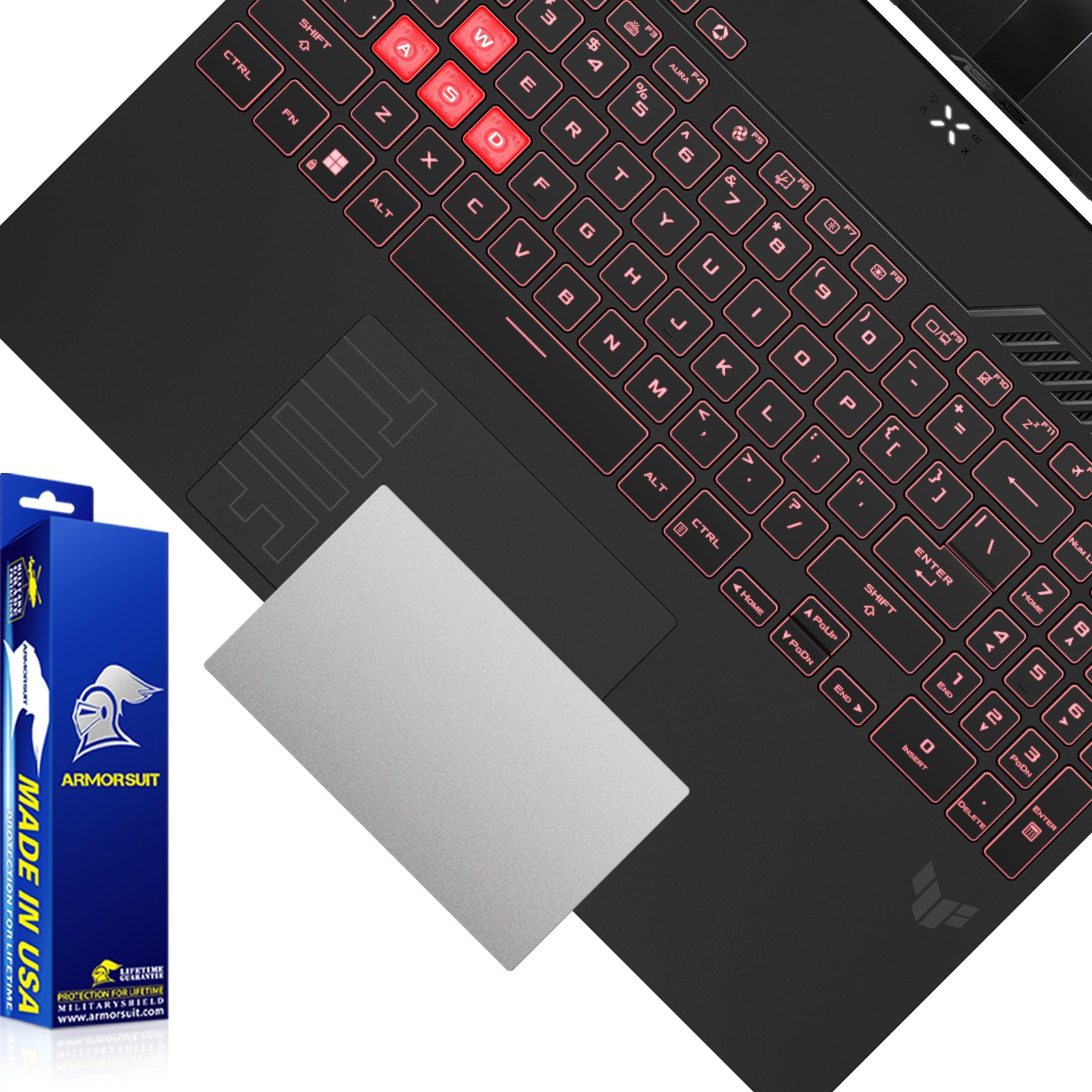[2 Pack] Armorsuit MilitaryShield Vinyl Skin Wrap Film for Asus TUF Gaming A16 (2024) [NOT FOR FA608]