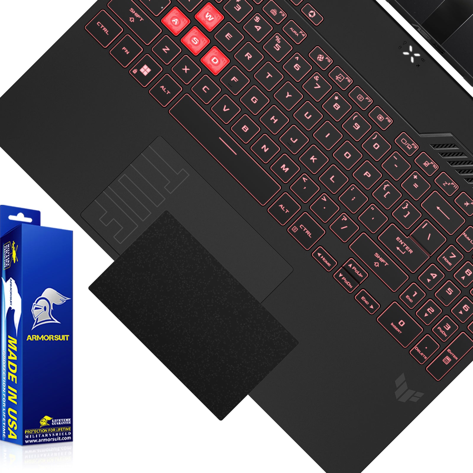 [2 Pack] Armorsuit MilitaryShield Vinyl Skin Wrap Film for Asus TUF Gaming A16 (2024) [NOT FOR FA608]