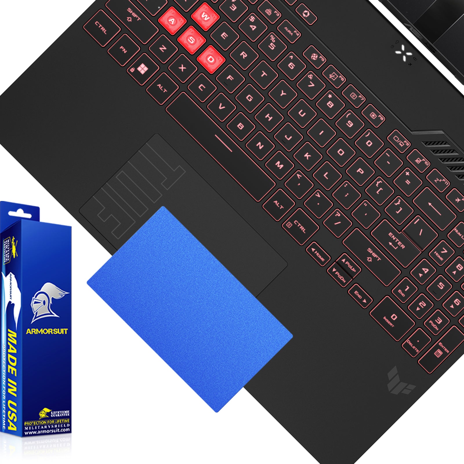 [2 Pack] Armorsuit MilitaryShield Vinyl Skin Wrap Film for Asus TUF Gaming A16 (2024) [NOT FOR FA608]