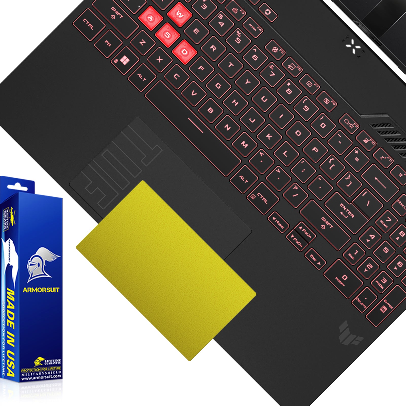 [2 Pack] Armorsuit MilitaryShield Vinyl Skin Wrap Film for Asus TUF Gaming A16 (2024) [NOT FOR FA608]