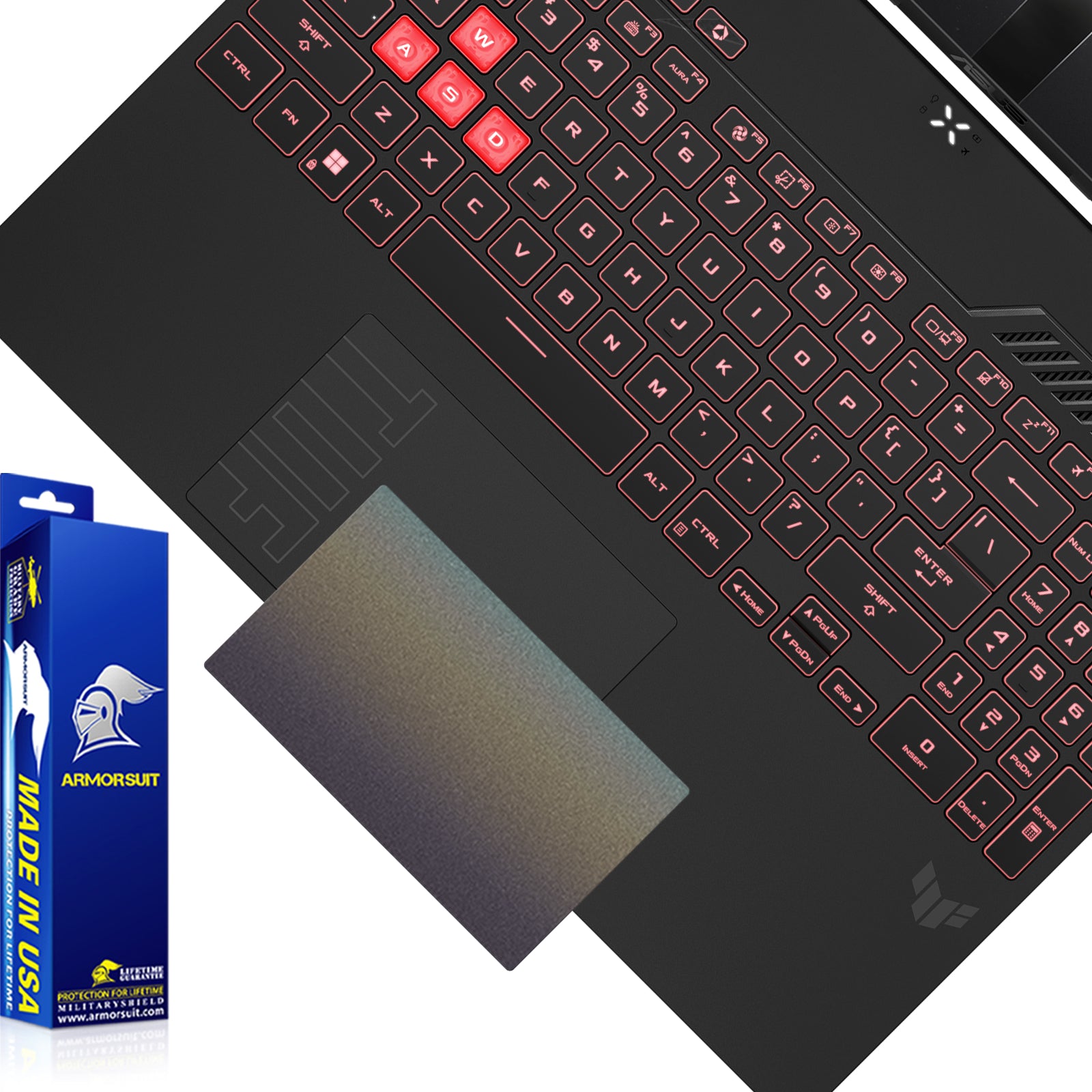 [2 Pack] Armorsuit MilitaryShield Vinyl Skin Wrap Film for Asus TUF Gaming A16 (2024) [NOT FOR FA608]