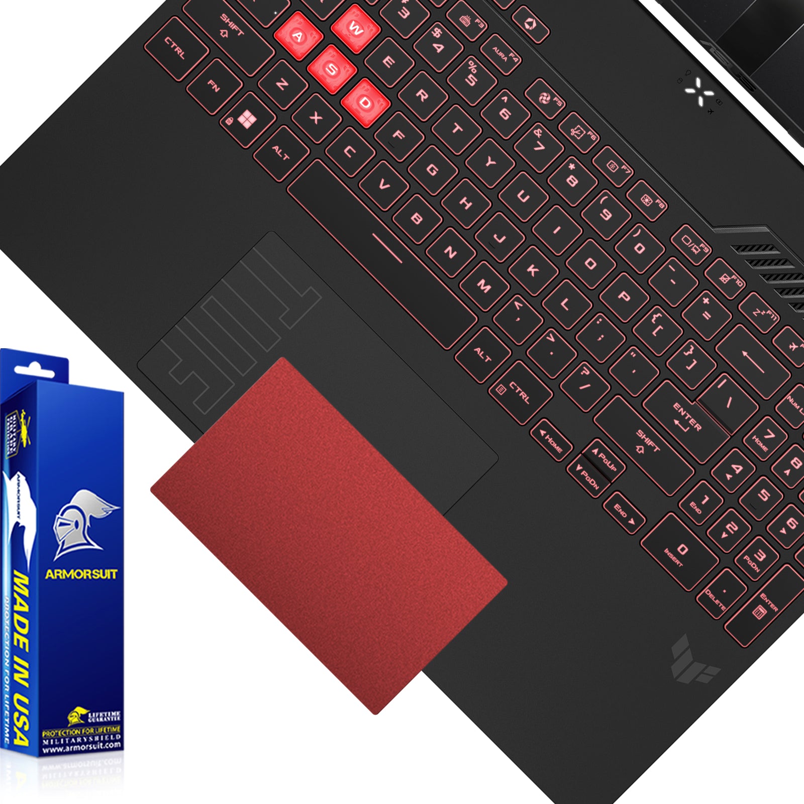 [2 Pack] Armorsuit MilitaryShield Vinyl Skin Wrap Film for Asus TUF Gaming A16 (2024) [NOT FOR FA608]