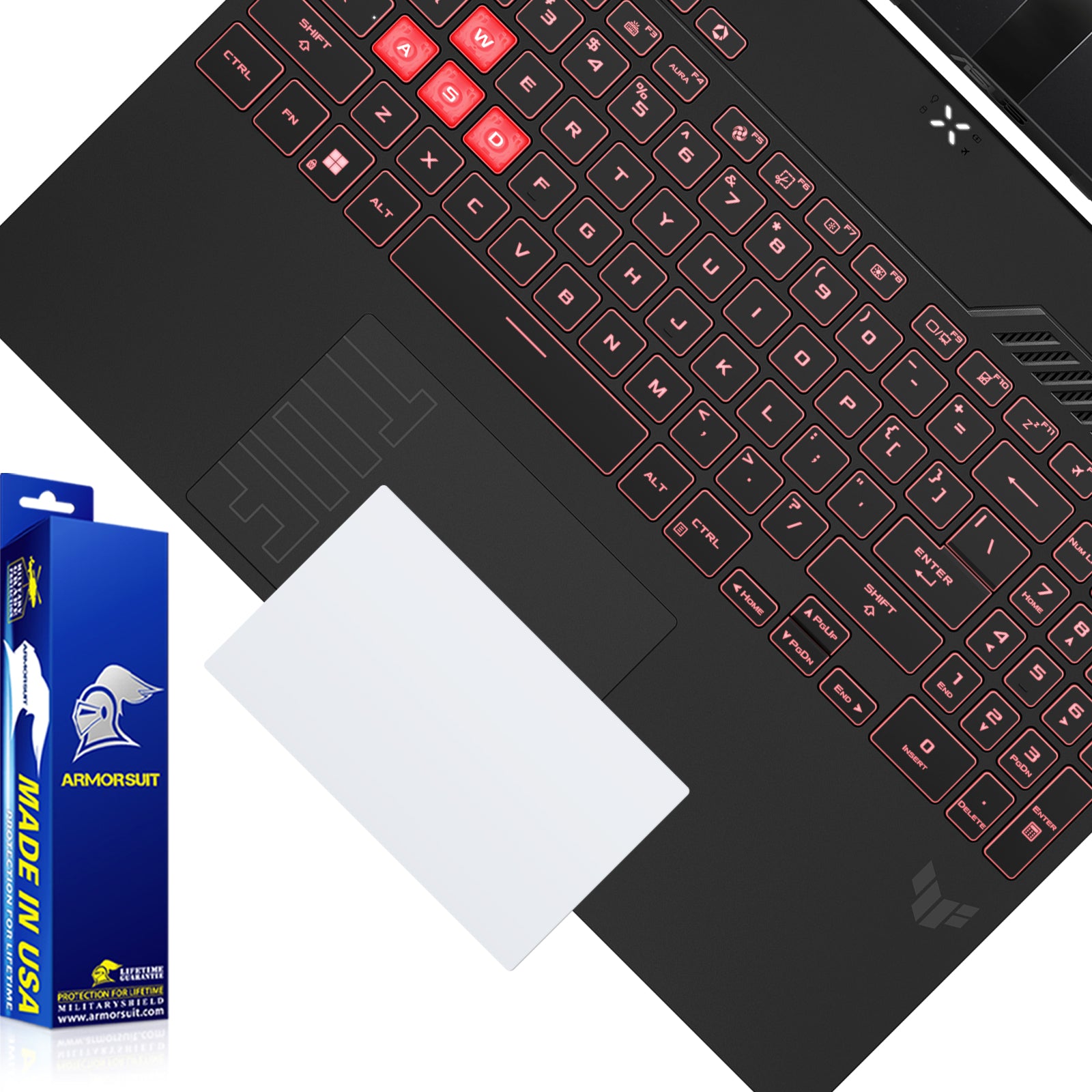 [2 Pack] Armorsuit MilitaryShield Vinyl Skin Wrap Film for Asus TUF Gaming A16 (2024) [NOT FOR FA608]