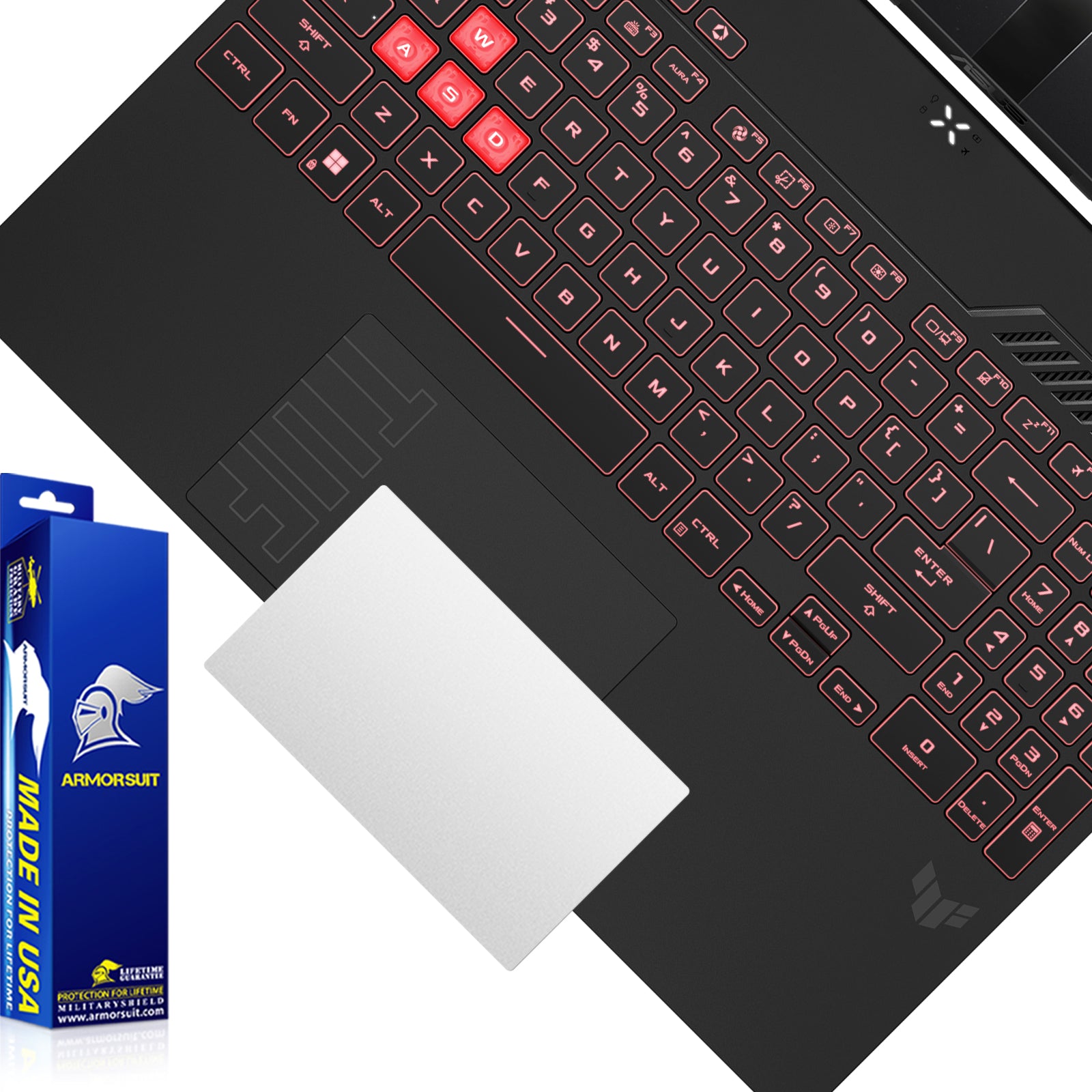 [2 Pack] Armorsuit MilitaryShield Vinyl Skin Wrap Film for Asus TUF Gaming A16 (2024) [NOT FOR FA608]