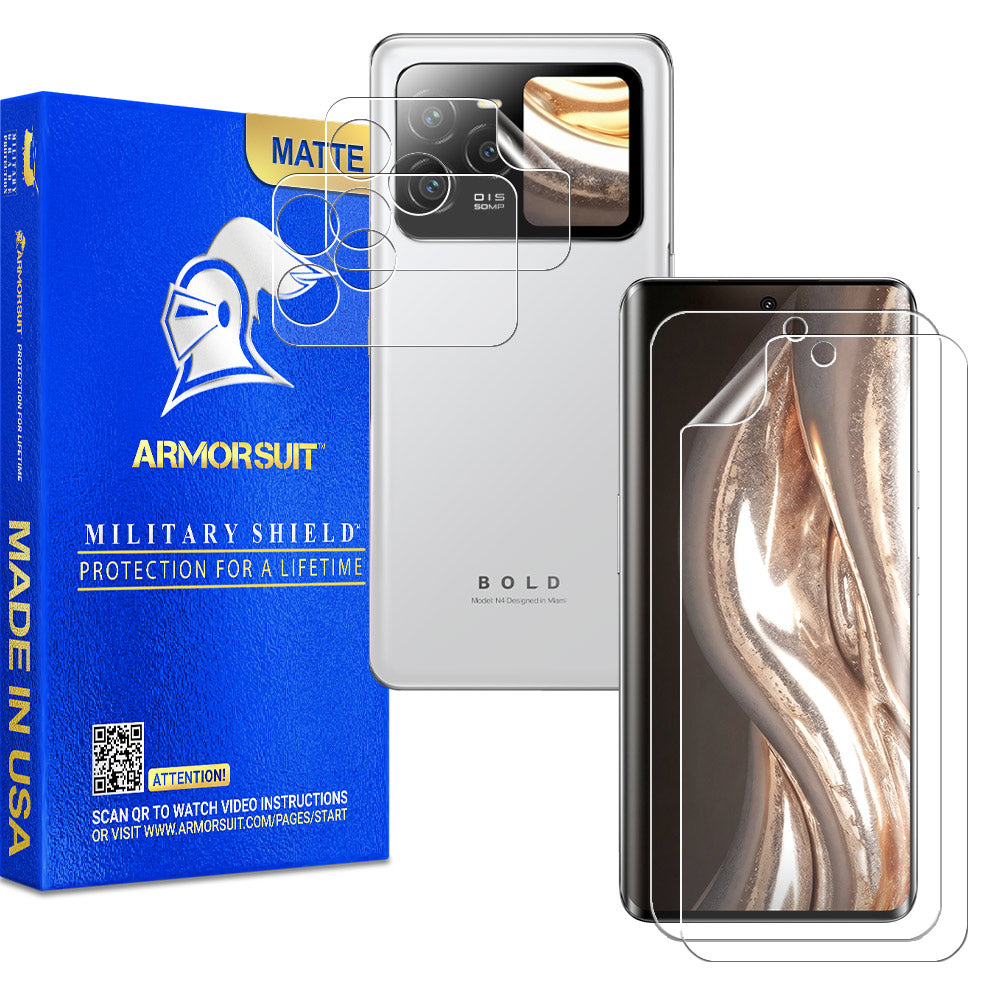 ArmorSuit MilitaryShield Screen Protector for BLU Bold N4 (2025)
