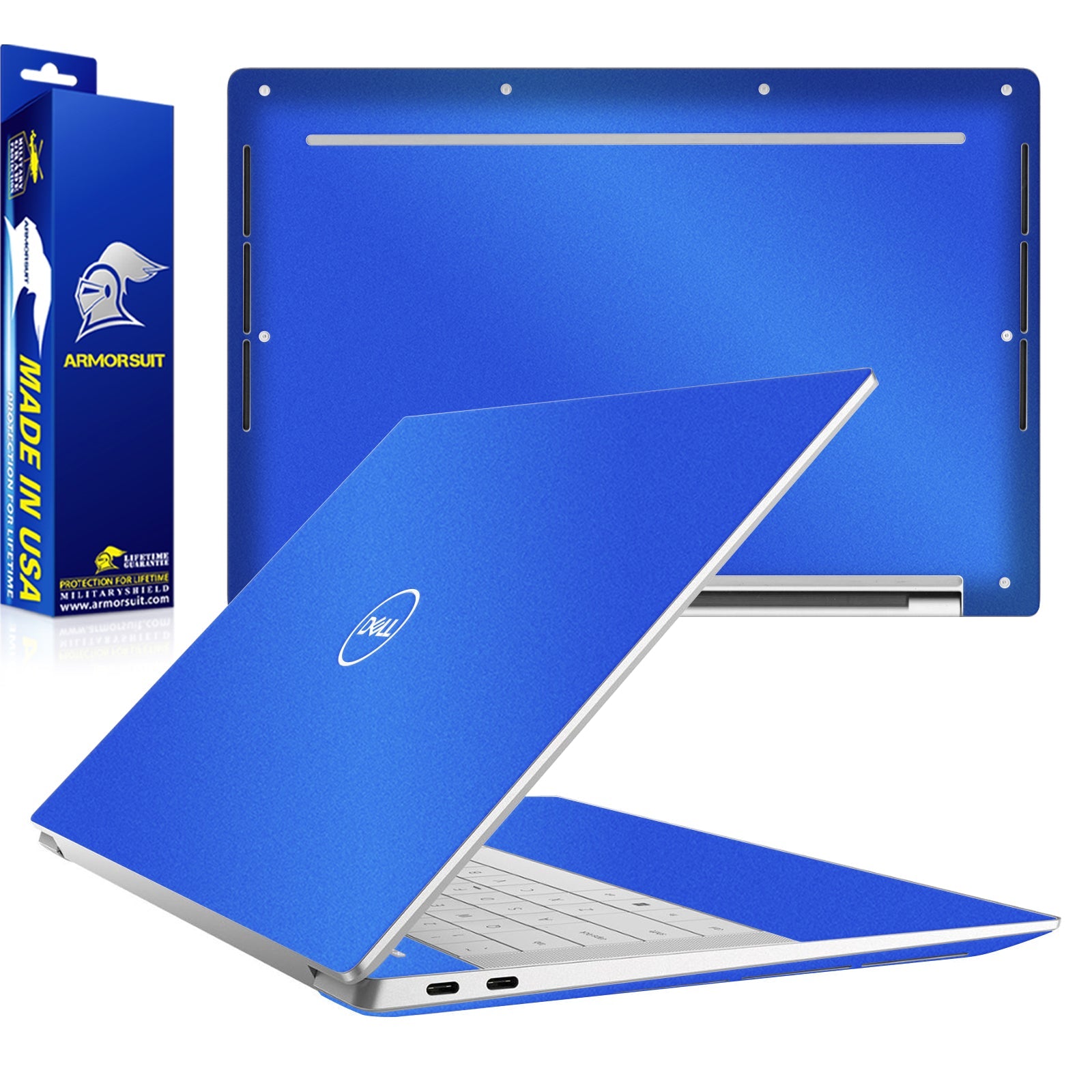 [2 Pack] Armorsuit MilitaryShield Vinyl Skin Wrap Film for Dell XPS 16(2024)