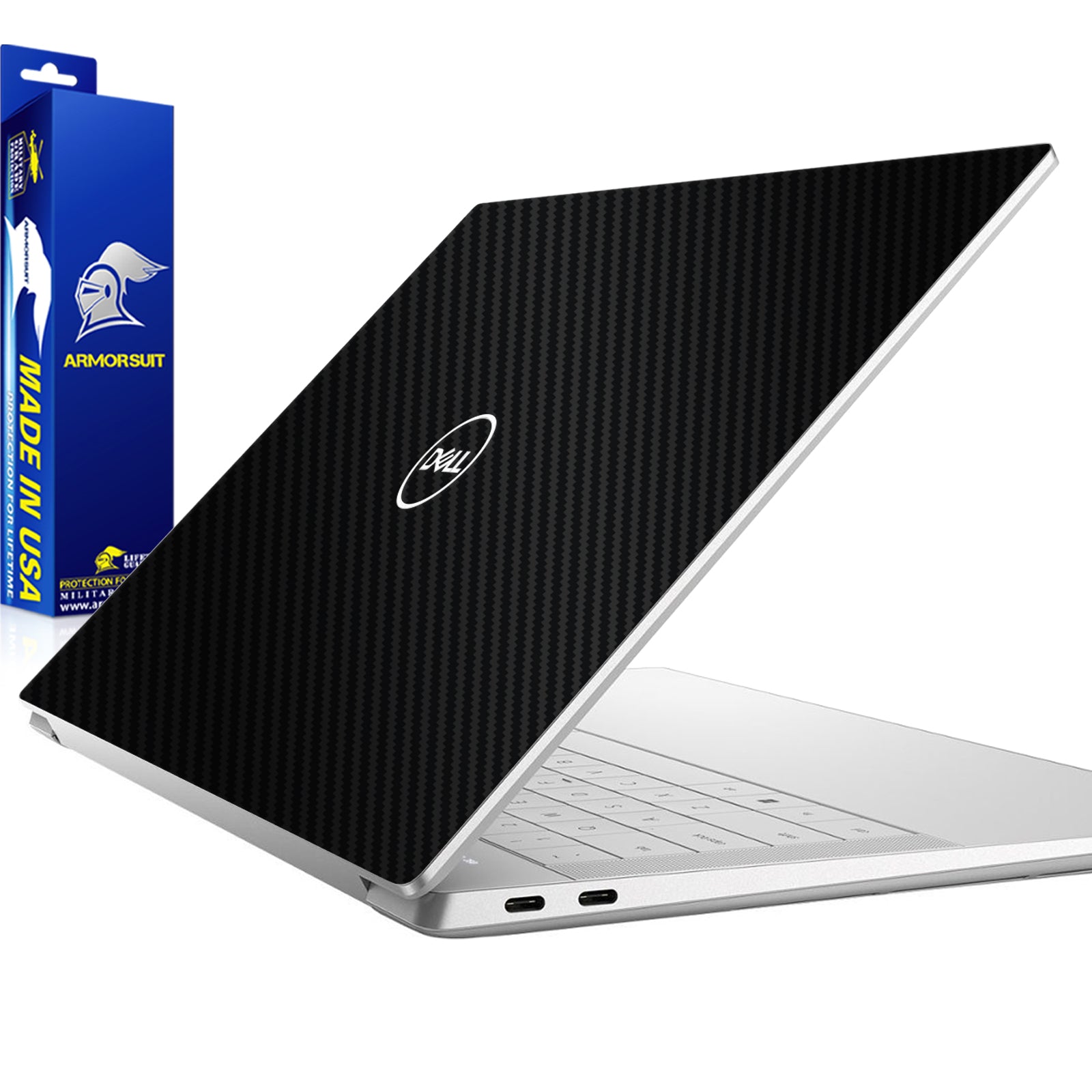 [2 Pack] Armorsuit MilitaryShield Vinyl Skin Wrap Film for Dell XPS 14 (2024)