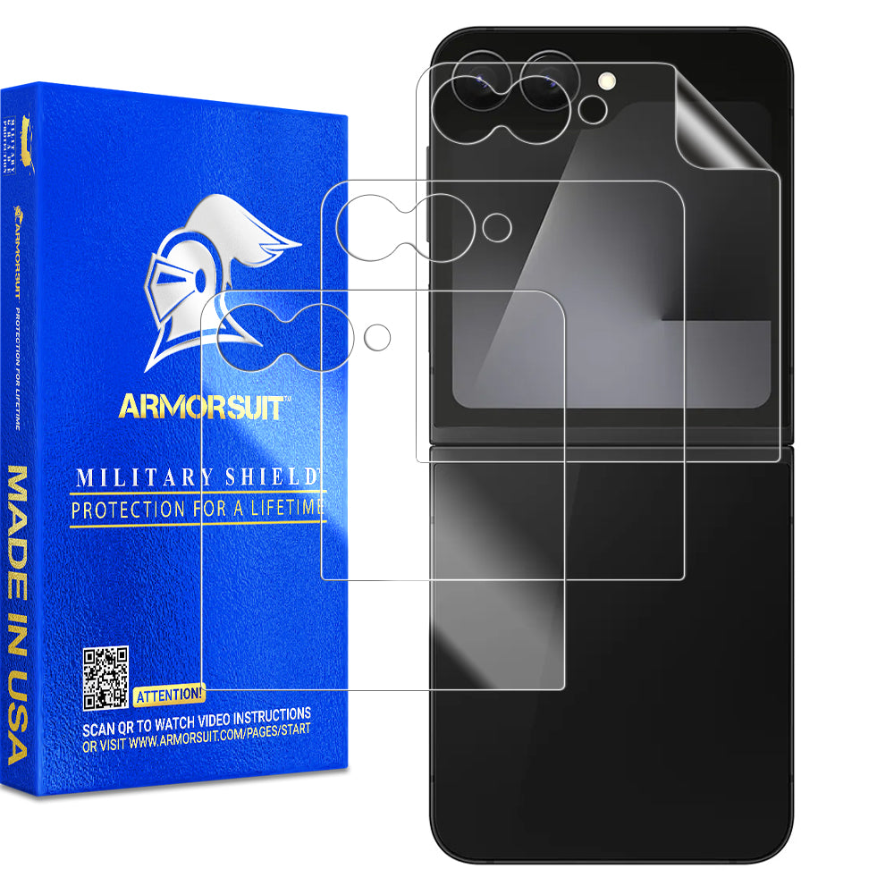 [3 Pack] ArmorSuit Samsung Galaxy Z Flip 7 FE (2025) Screen Protector ( Front Only)