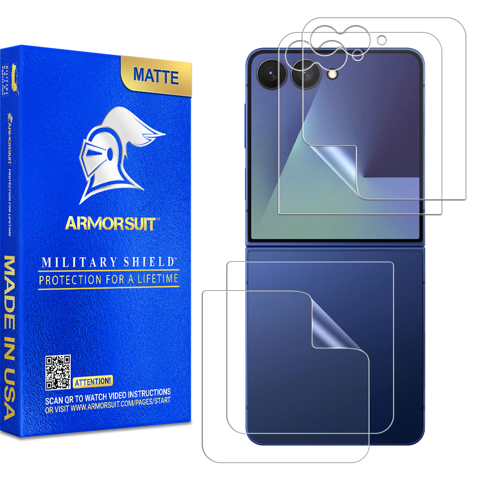 [2+2 Pack] ArmorSuit Samsung Galaxy Z Flip 7 (2025) Screen Protector