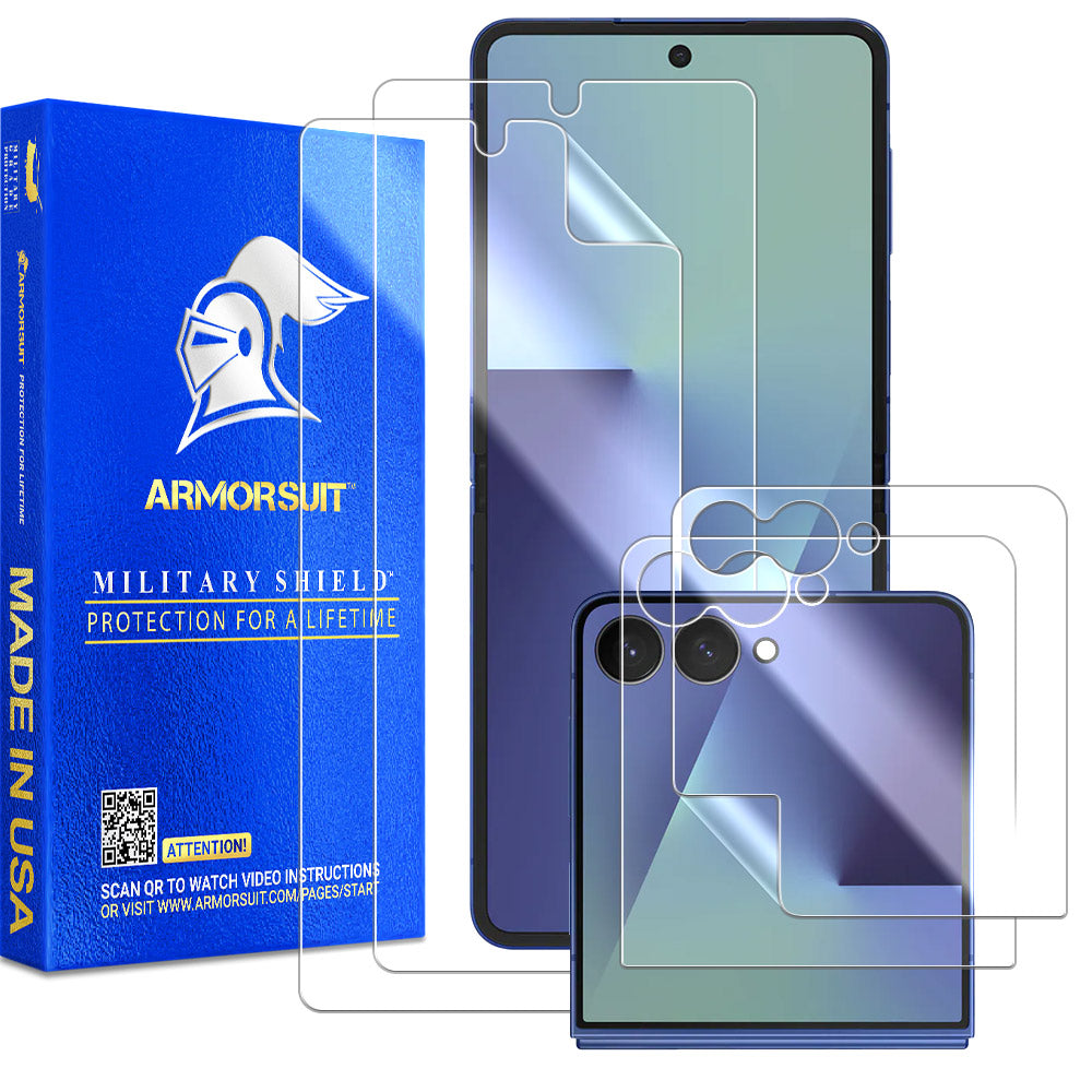 [2+2 Pack] ArmorSuit Samsung Galaxy Z Flip 7 (2025) Screen Protector