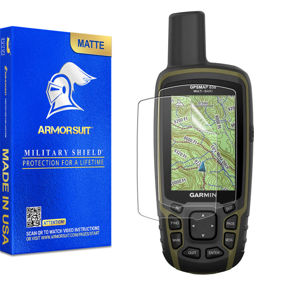 ArmorSuit MilitaryShield Screen Protector for Garmin GPSMAP 65s