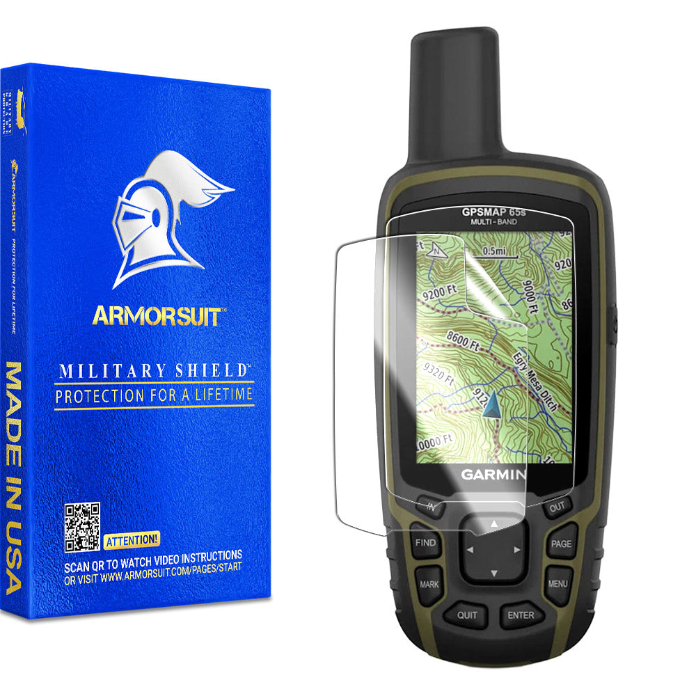 ArmorSuit MilitaryShield Screen Protector for Garmin GPSMAP 65s