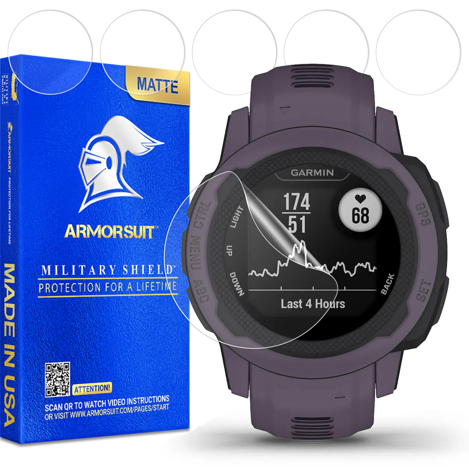 Garmin instinct screen sales